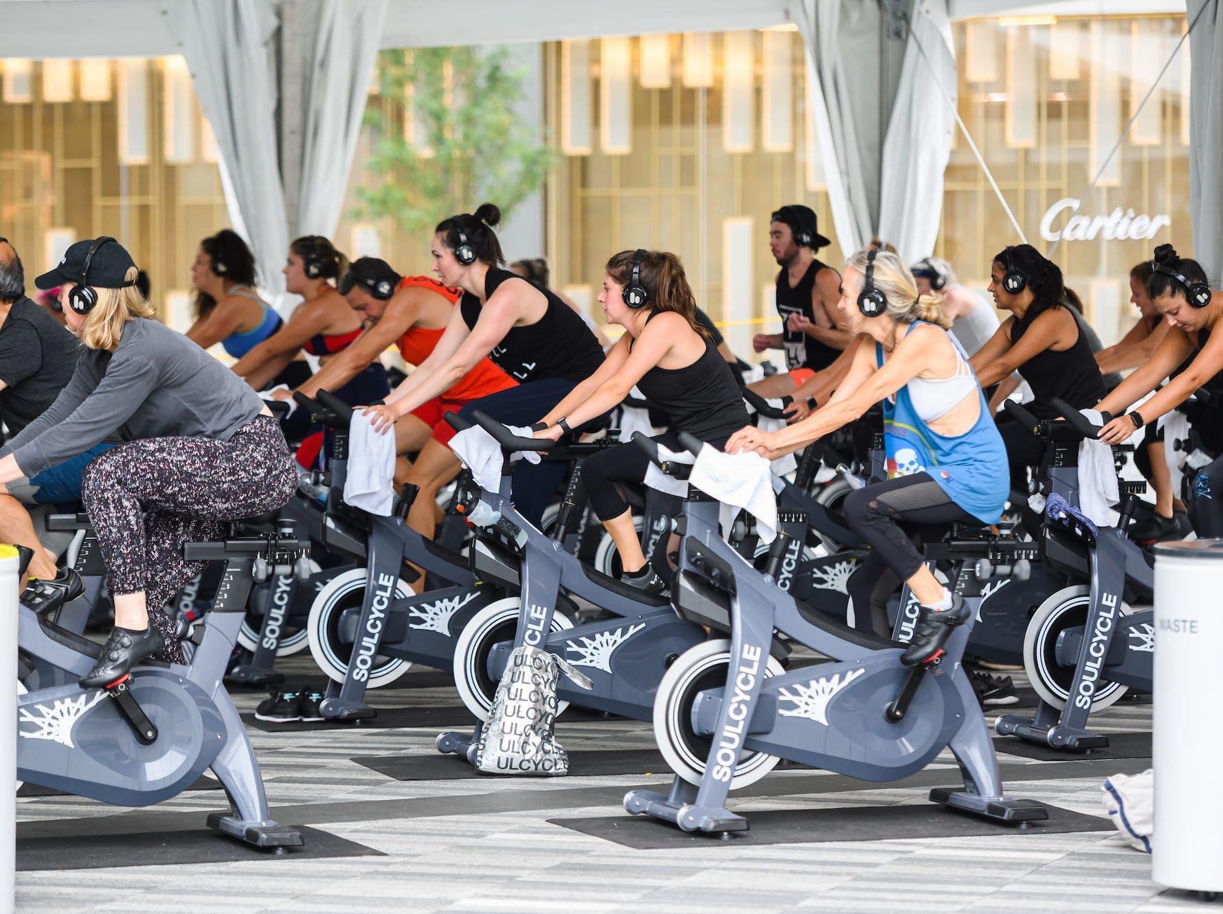soulcycle at home live classes
