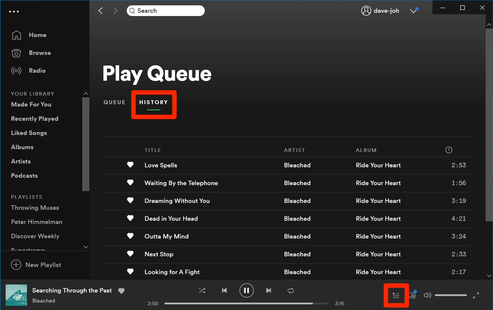 how to check your spotify top artists