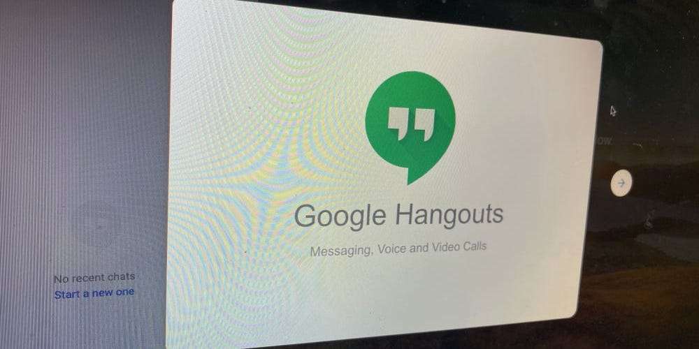 android google hangouts call wont end