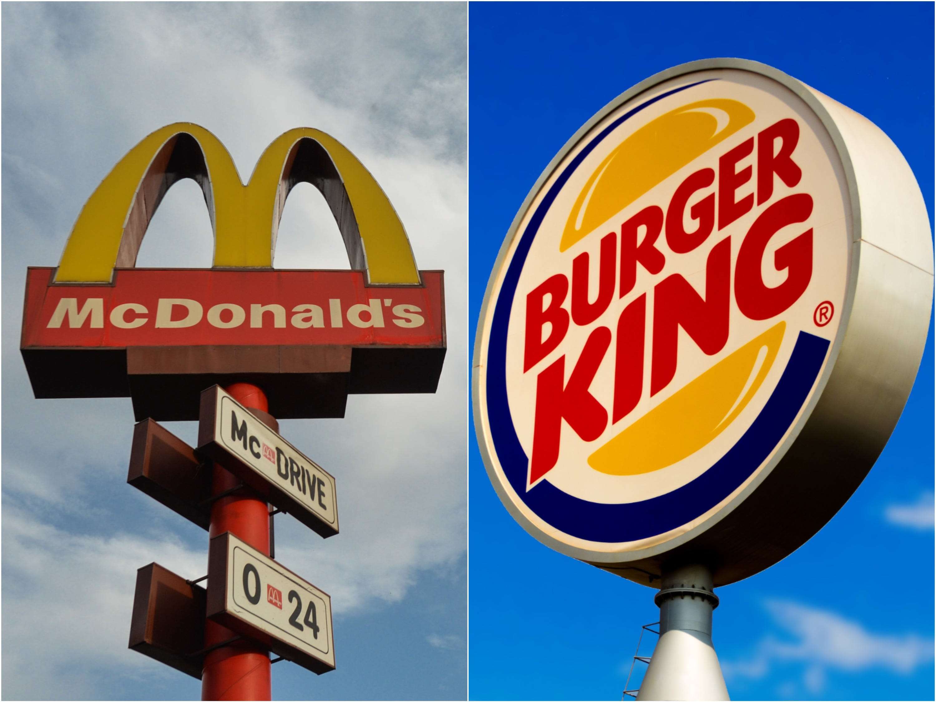 'Order from McDonald's': Burger King urges UK customers to support its ...