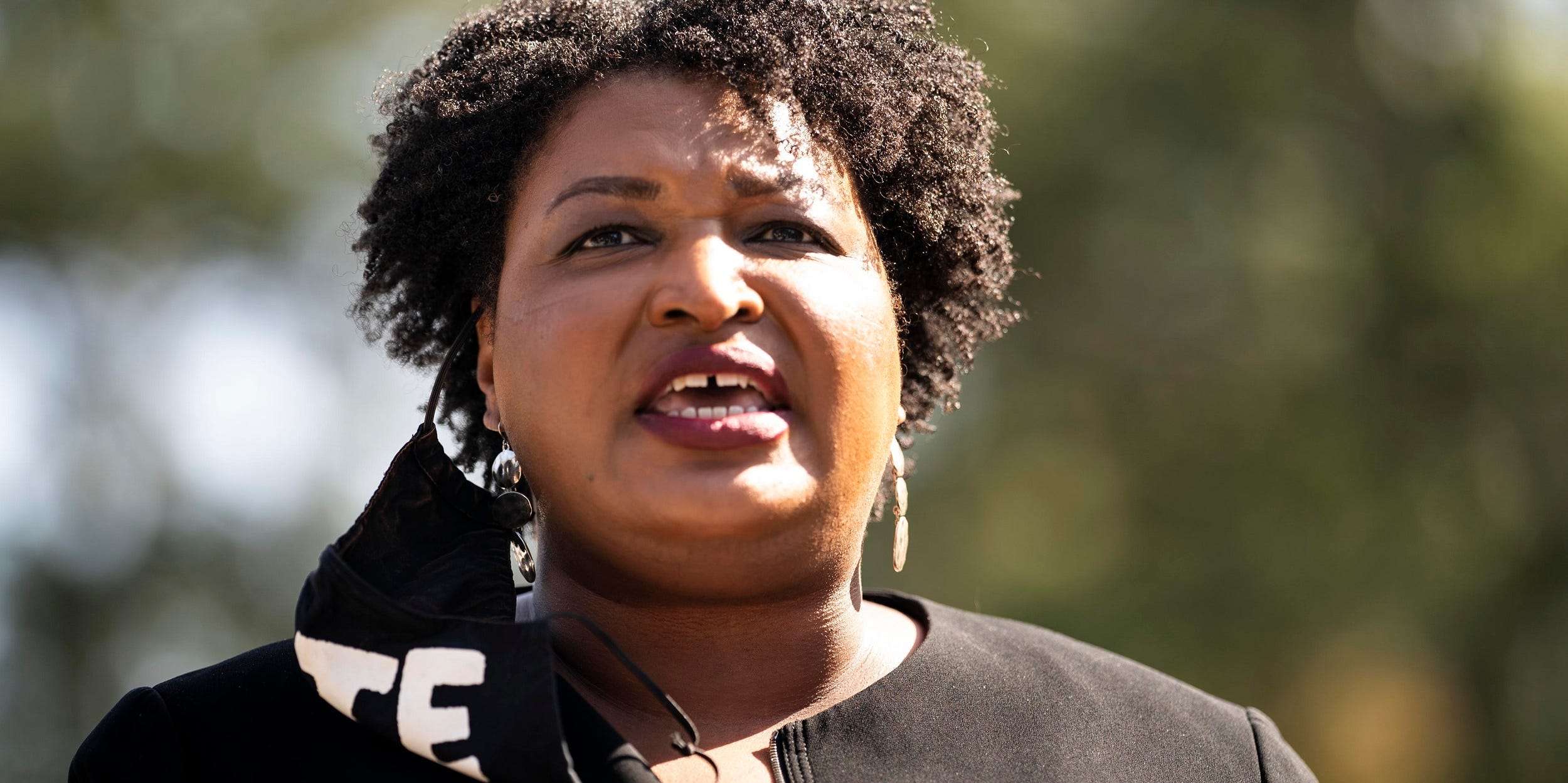 Stacey Abrams says Democrats have the enthusiasm and resources to pick