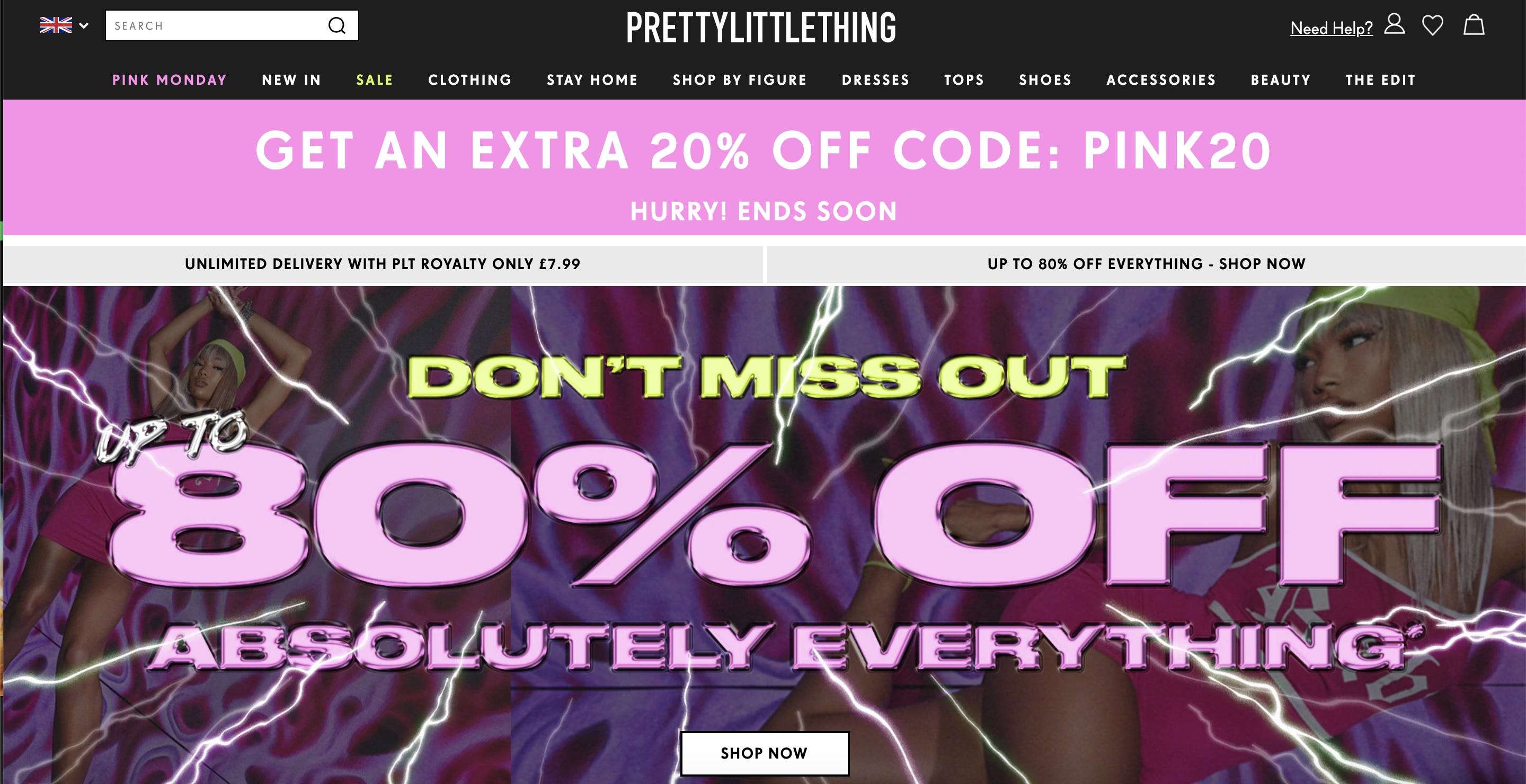 Pretty Little Thing is being criticized for selling clothes for less