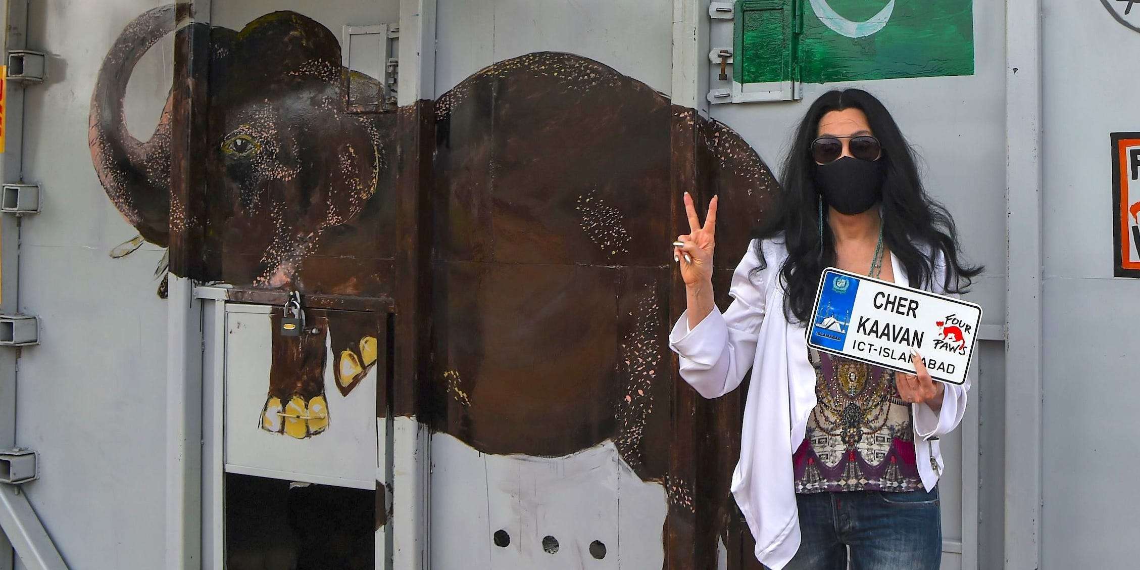 Cher helped rescue the 'world's loneliest elephant' from captivity and