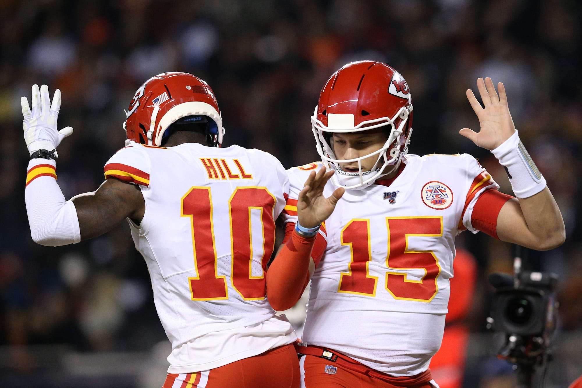 Patrick Mahomes' star receiver Tyreek Hill admitted he thought the MVP  quarterback was 'trash' when the Chiefs signed him in 2017