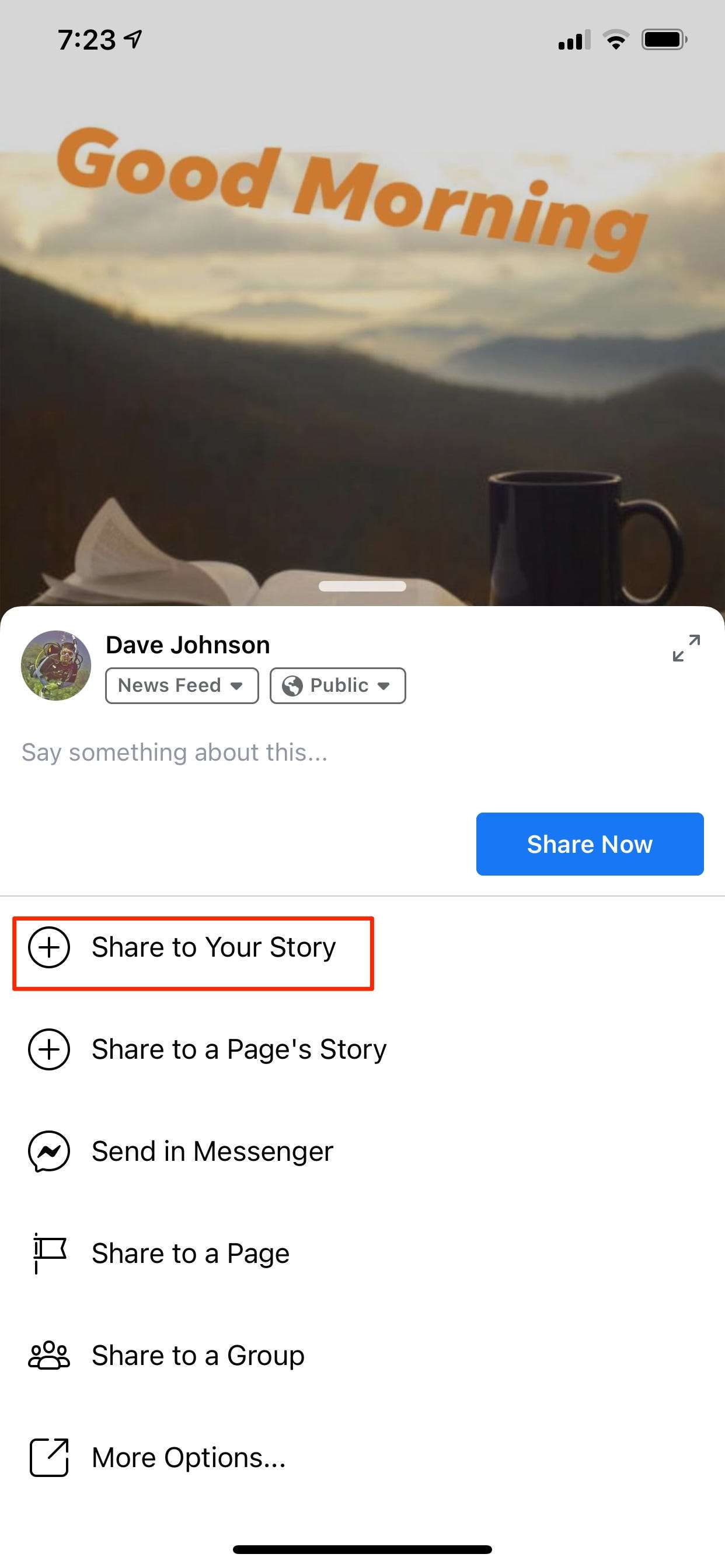 How To Post A Facebook Story Using A Computer Or Mobile Device ...