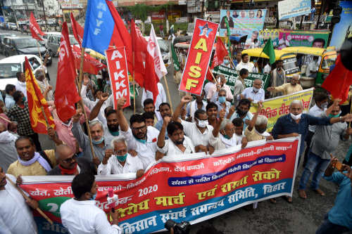 Left, Congress Parties Participate In Bharat Bandh In Andhra Pradesh ...