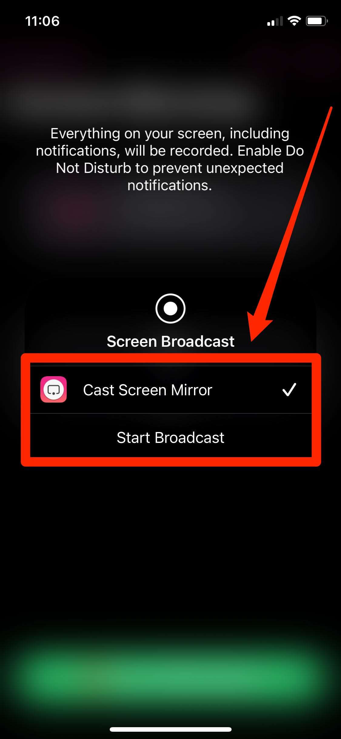 tv mirror for chromecast app