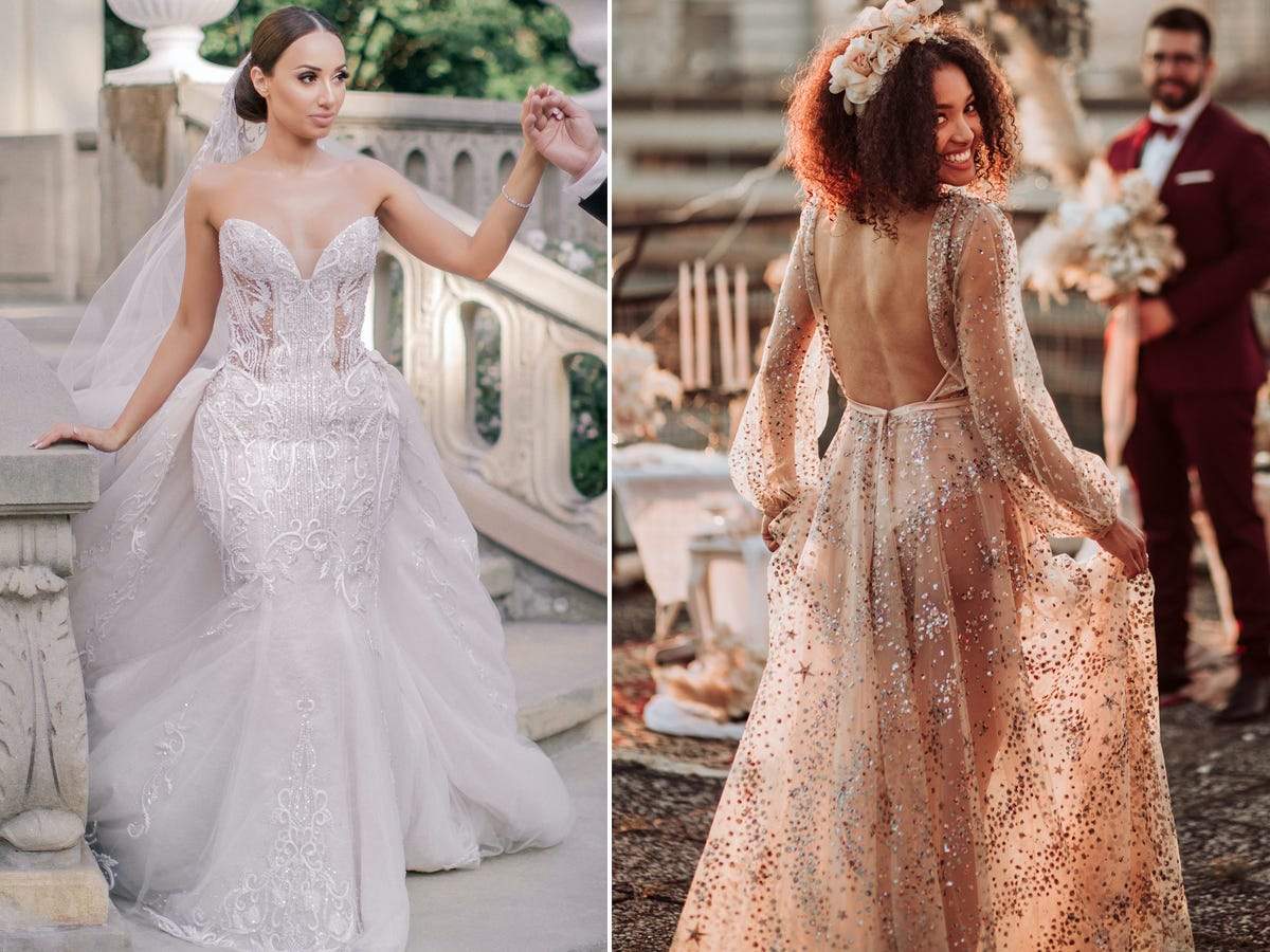 28 of the most beautiful wedding dresses brides wore in 2020 ...