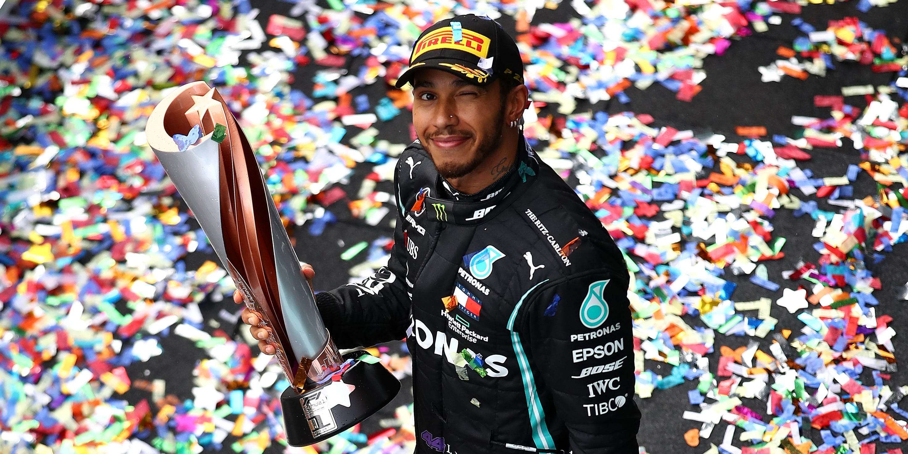 Lewis Hamilton capped off the year when he became statistically Formula