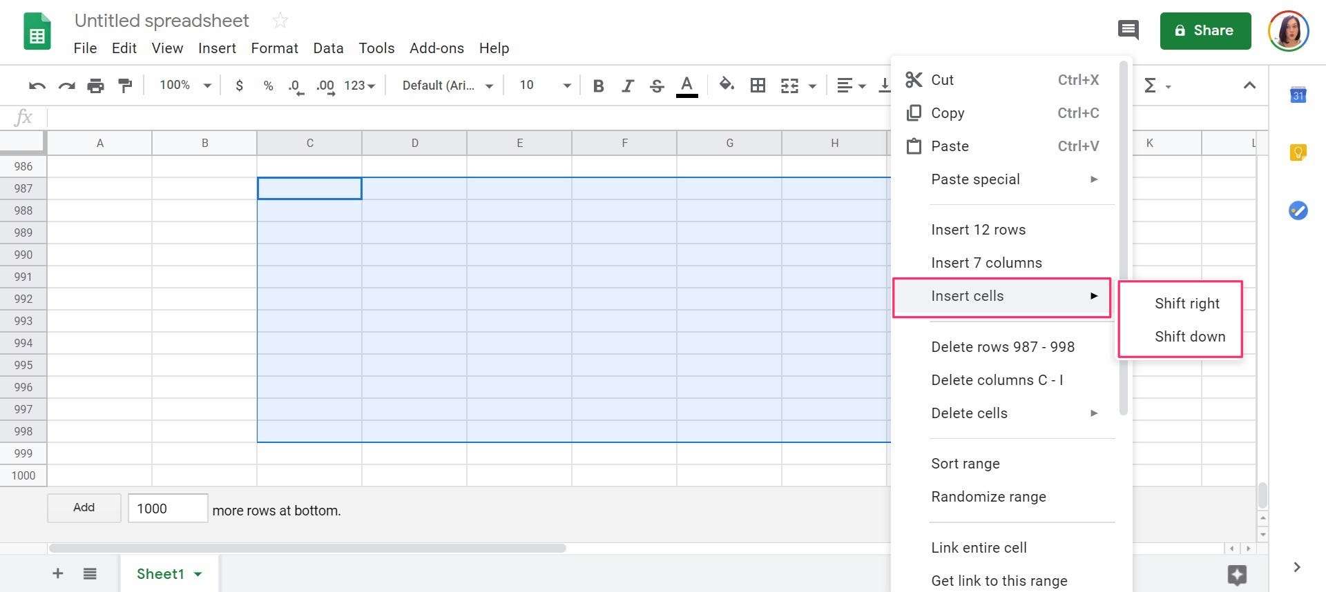 Comment Ajouter Des Cellules Dans Google Sheets Sur Votre PC Ou Mac 