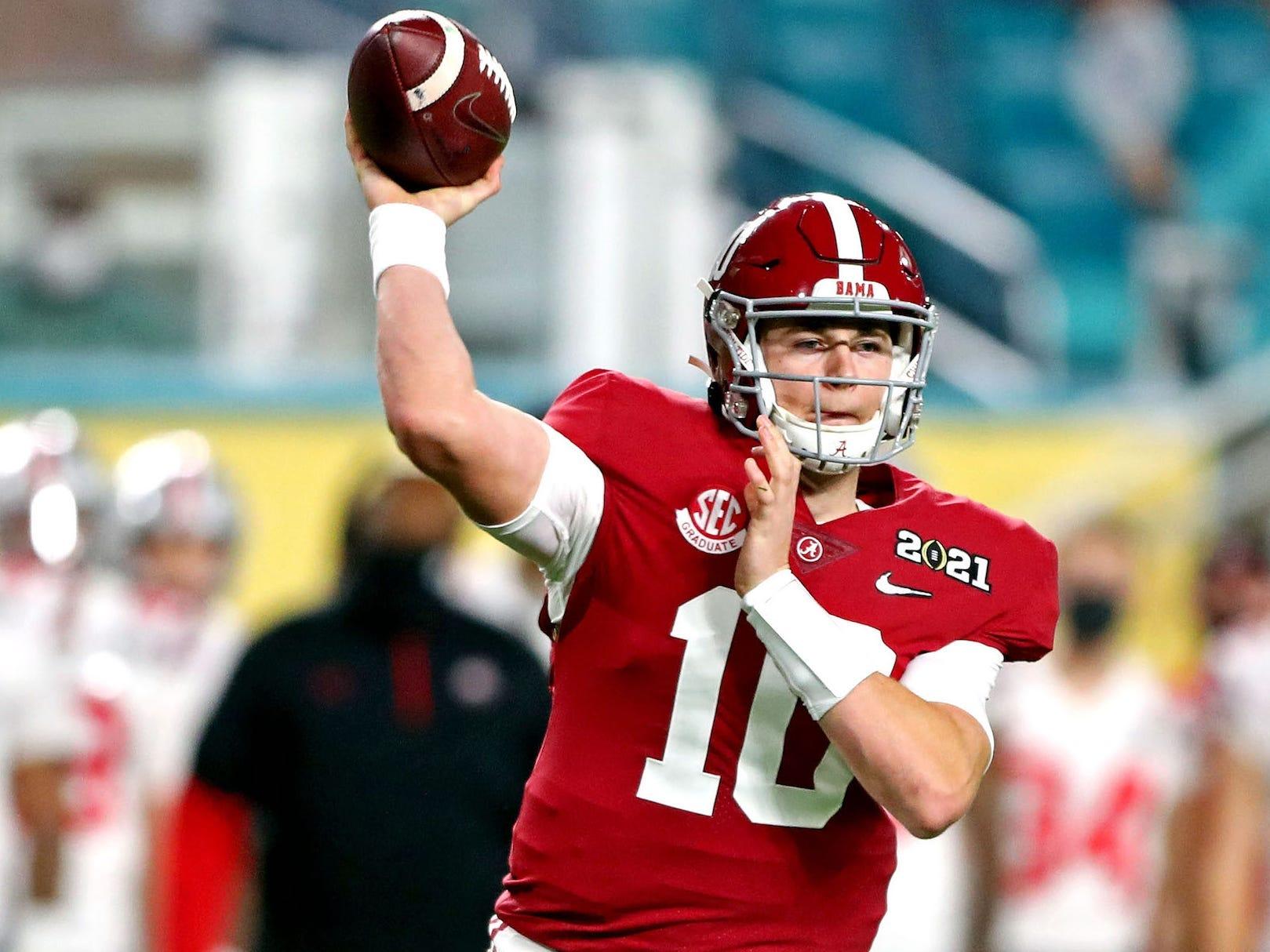 Where will Alabama football QB Mac Jones land in the NFL Draft