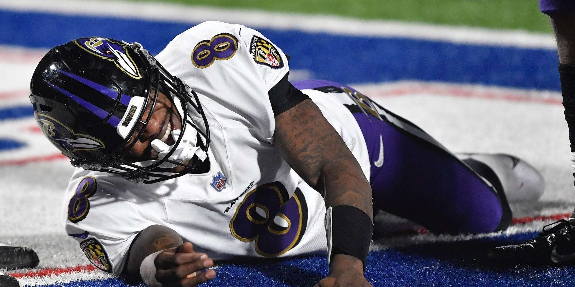 The Ravens playoff hopes were crushed in 53 seconds after Lamar Jackson