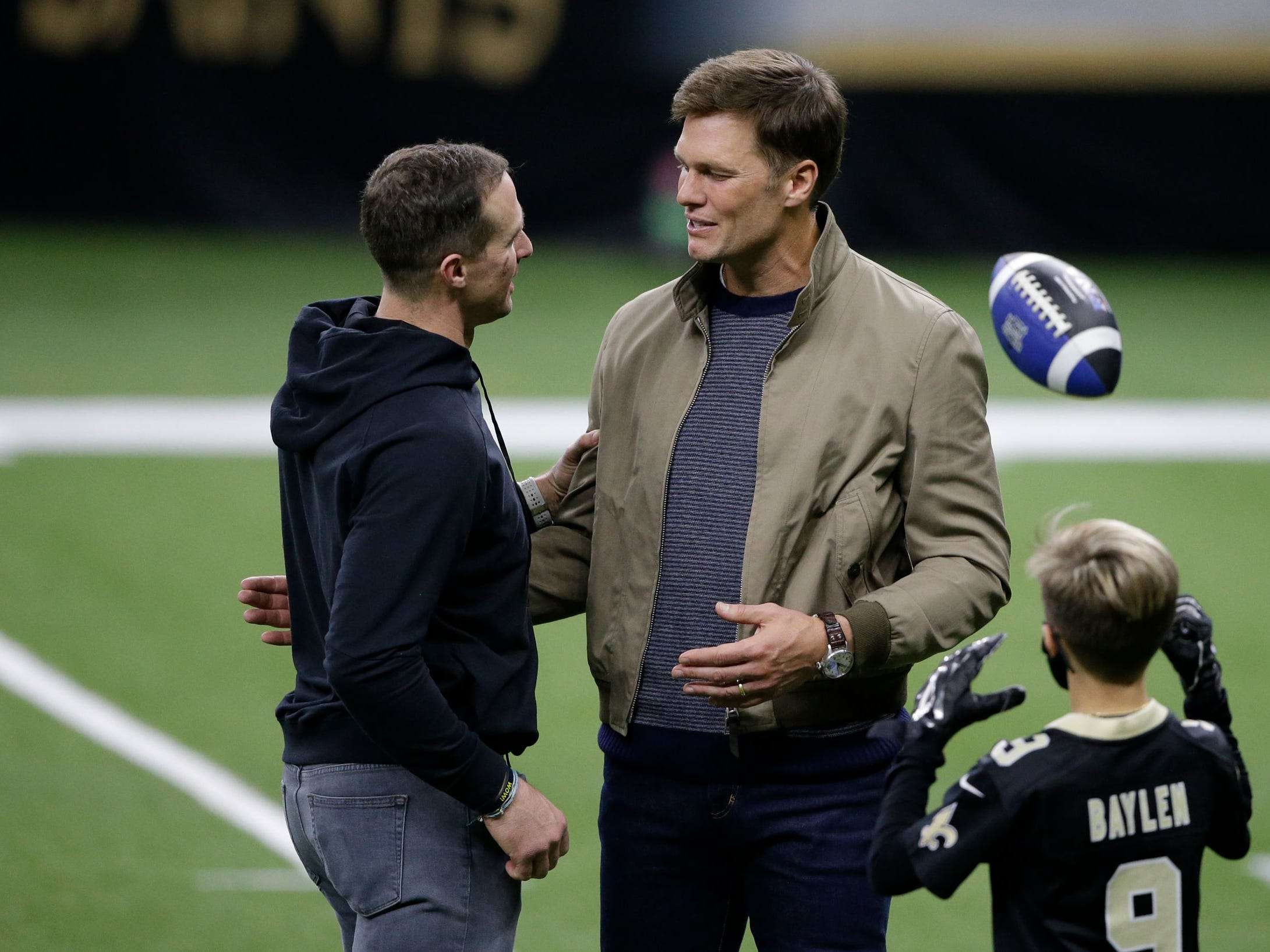 Tom Brady Shares Cute Moments with Kids During Buccaneers' Home Opener