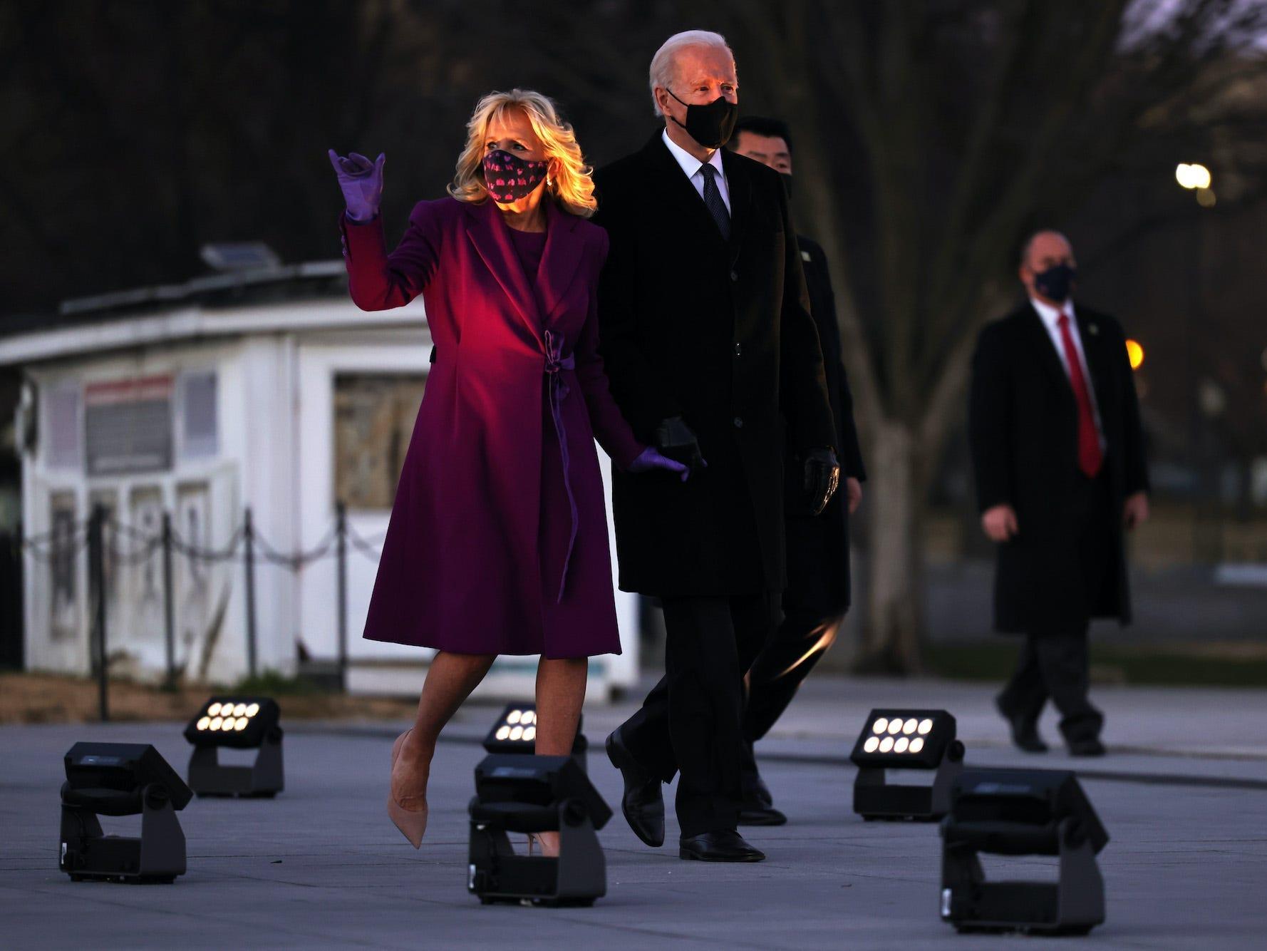 All the hidden details of Jill Biden's Inauguration Concert outfit