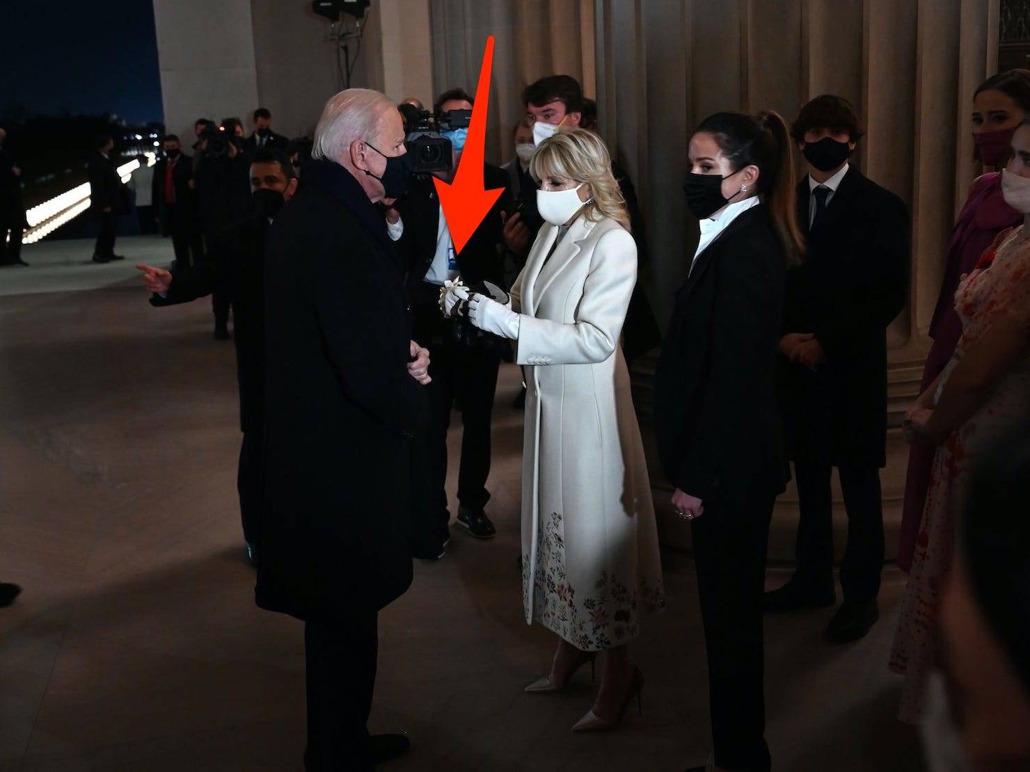 All the hidden details of Jill Biden's Inauguration Concert outfit