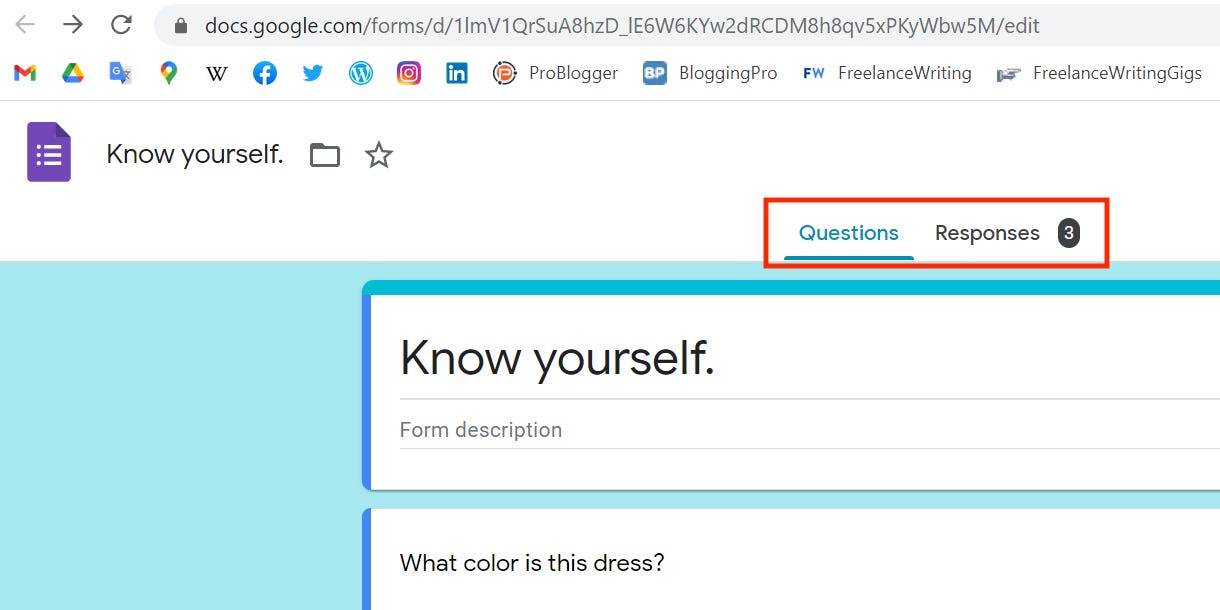 How To Find Answers In Google Forms : How To Create Forms That Allow
