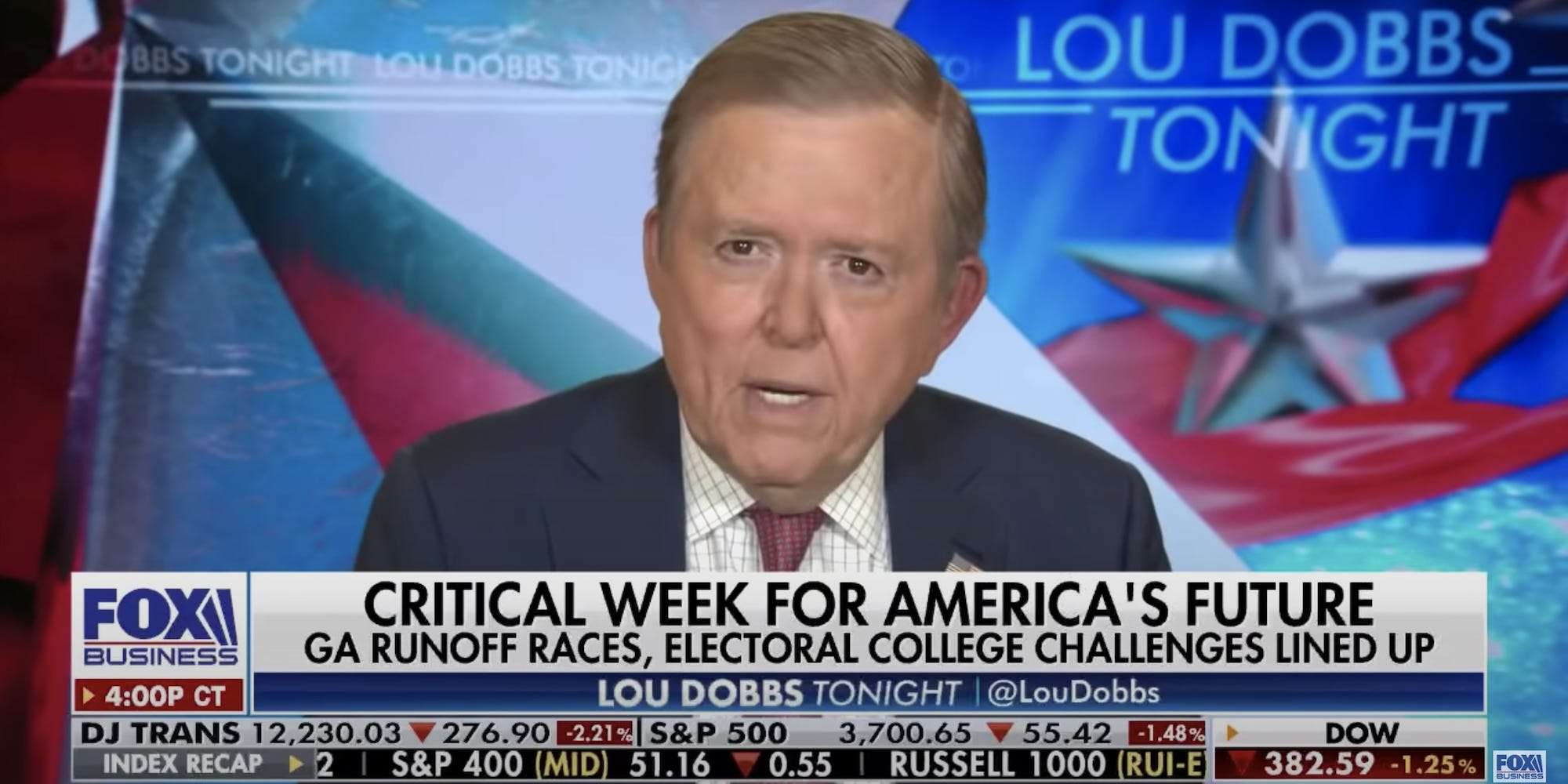 Lou Dobbs Tonight Canceled By Fox News Business Insider India 6255