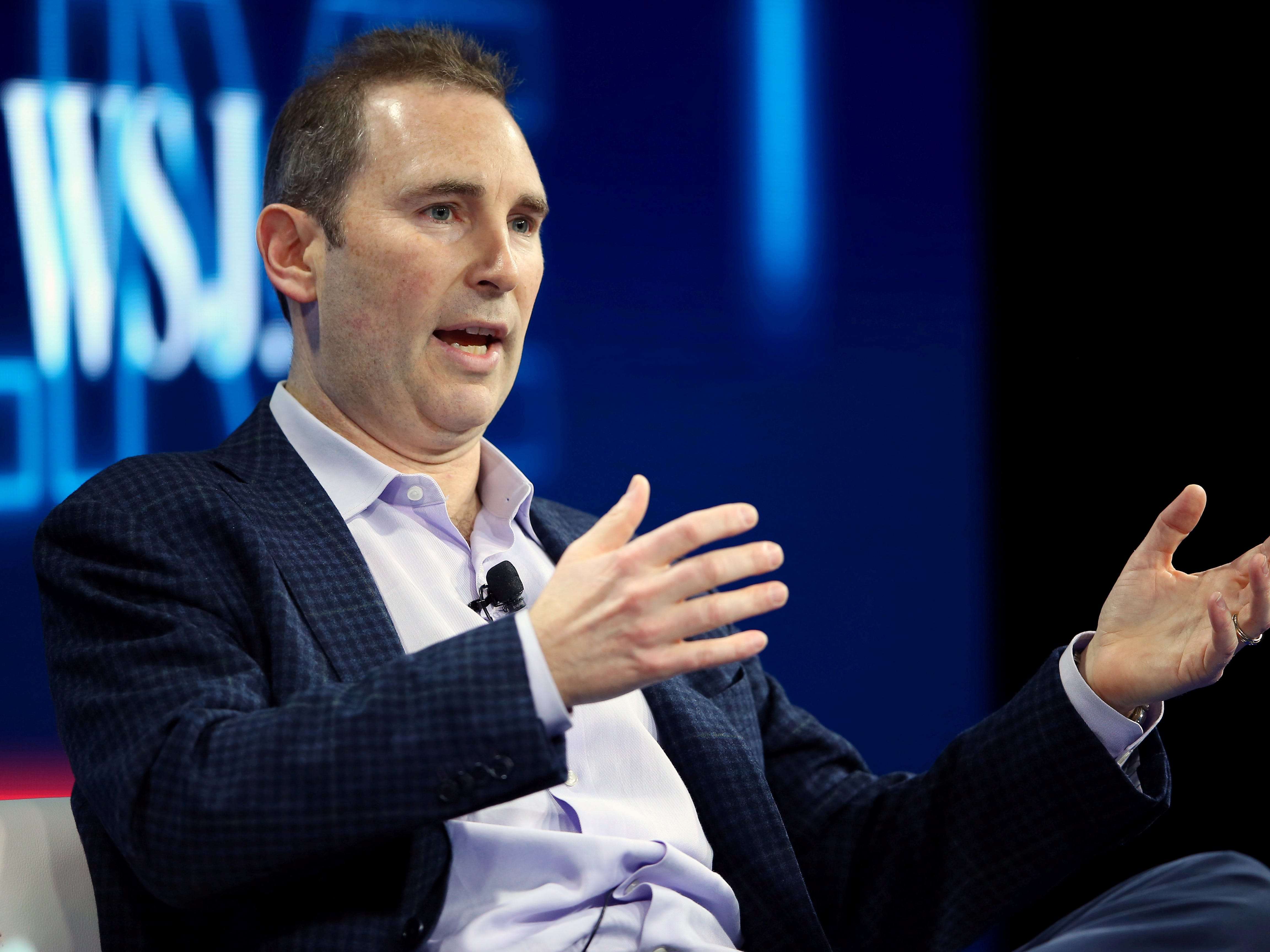 andy jassy blockchain