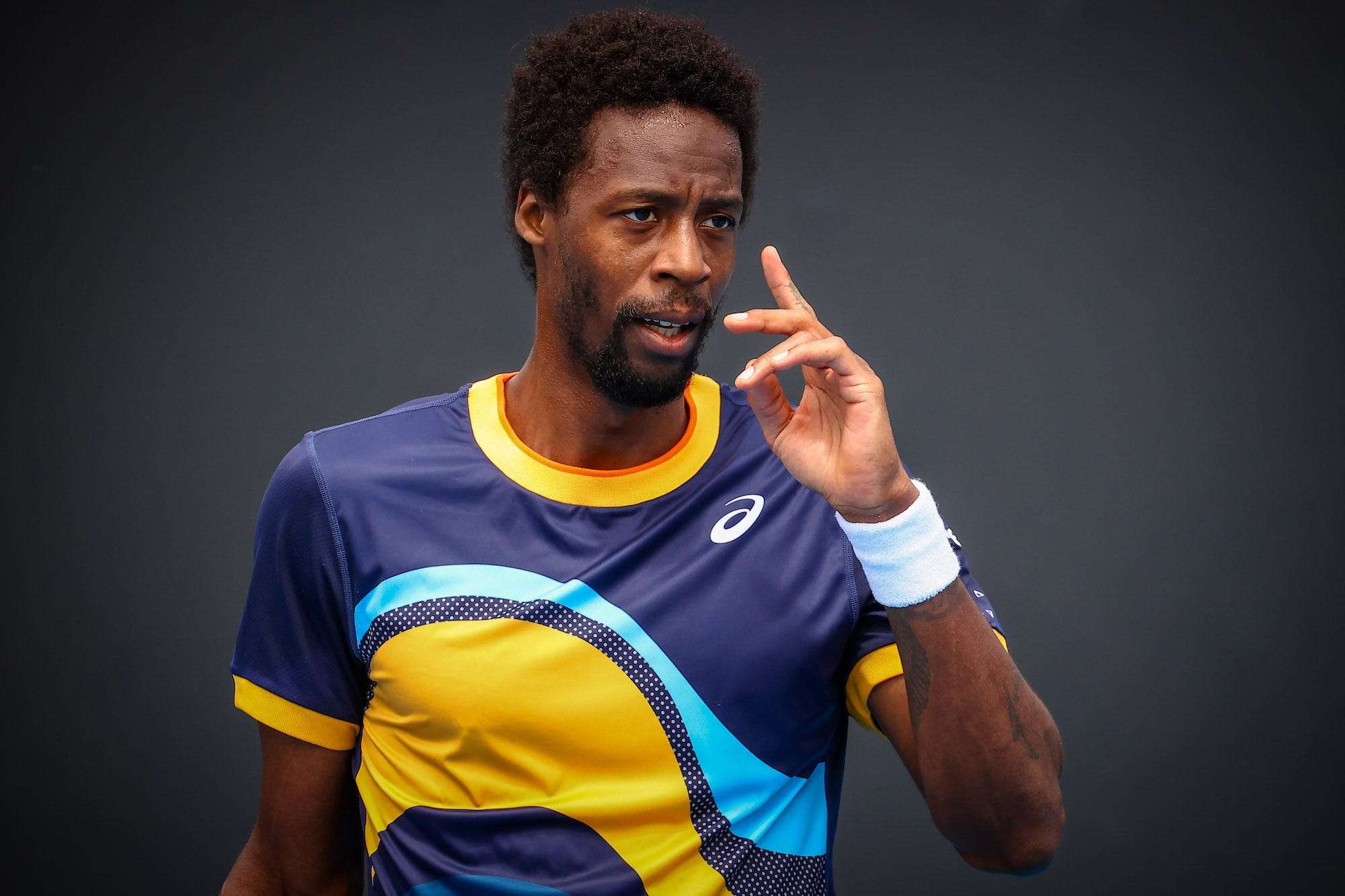 asics tennis shirt monfils