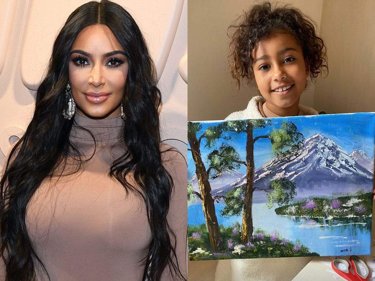 Kim Kardashian Calls Out Grown Adults For Joking About North S Art