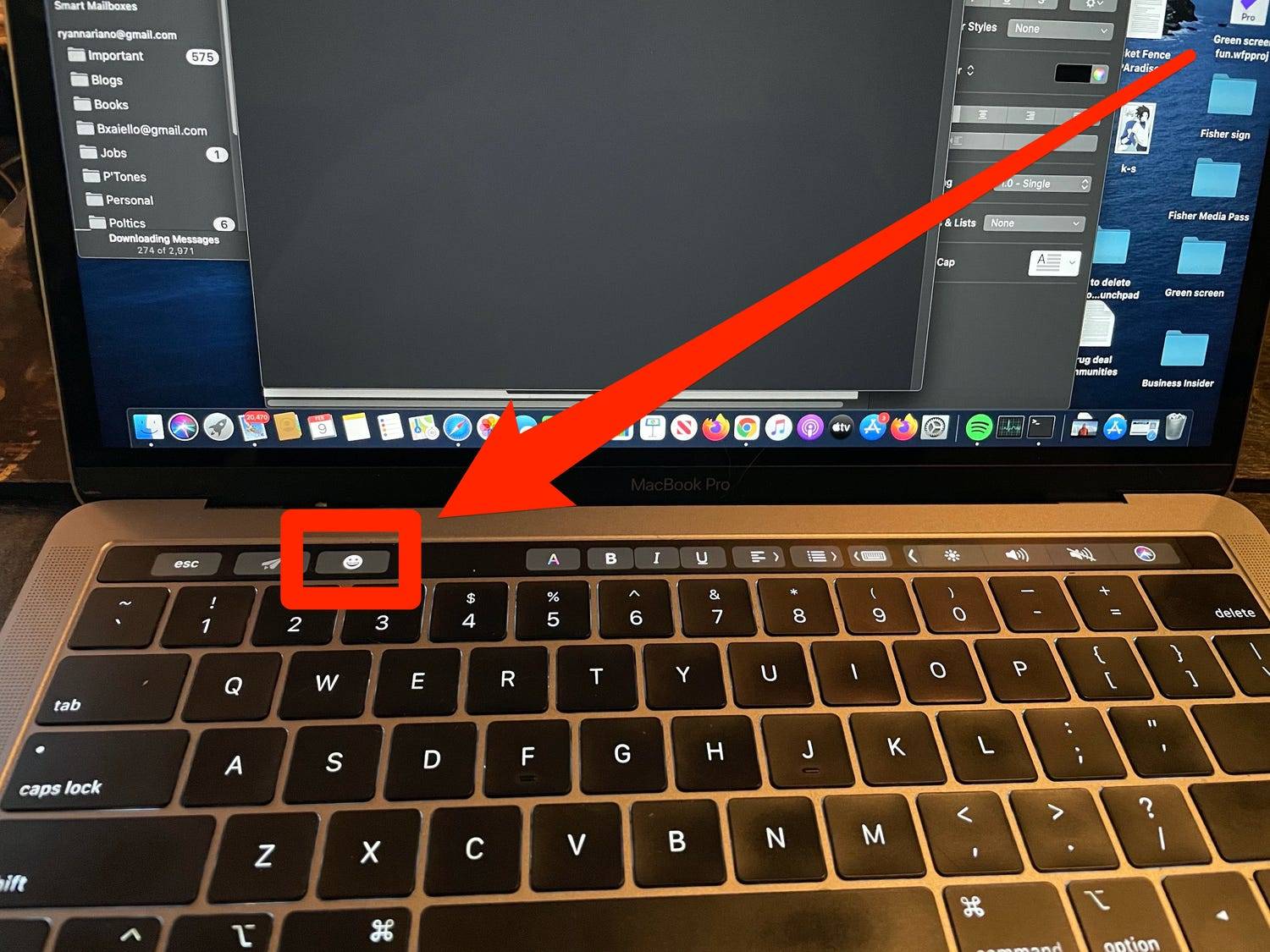 How to get emoji on your MacBook's Touch Bar, and type with them in