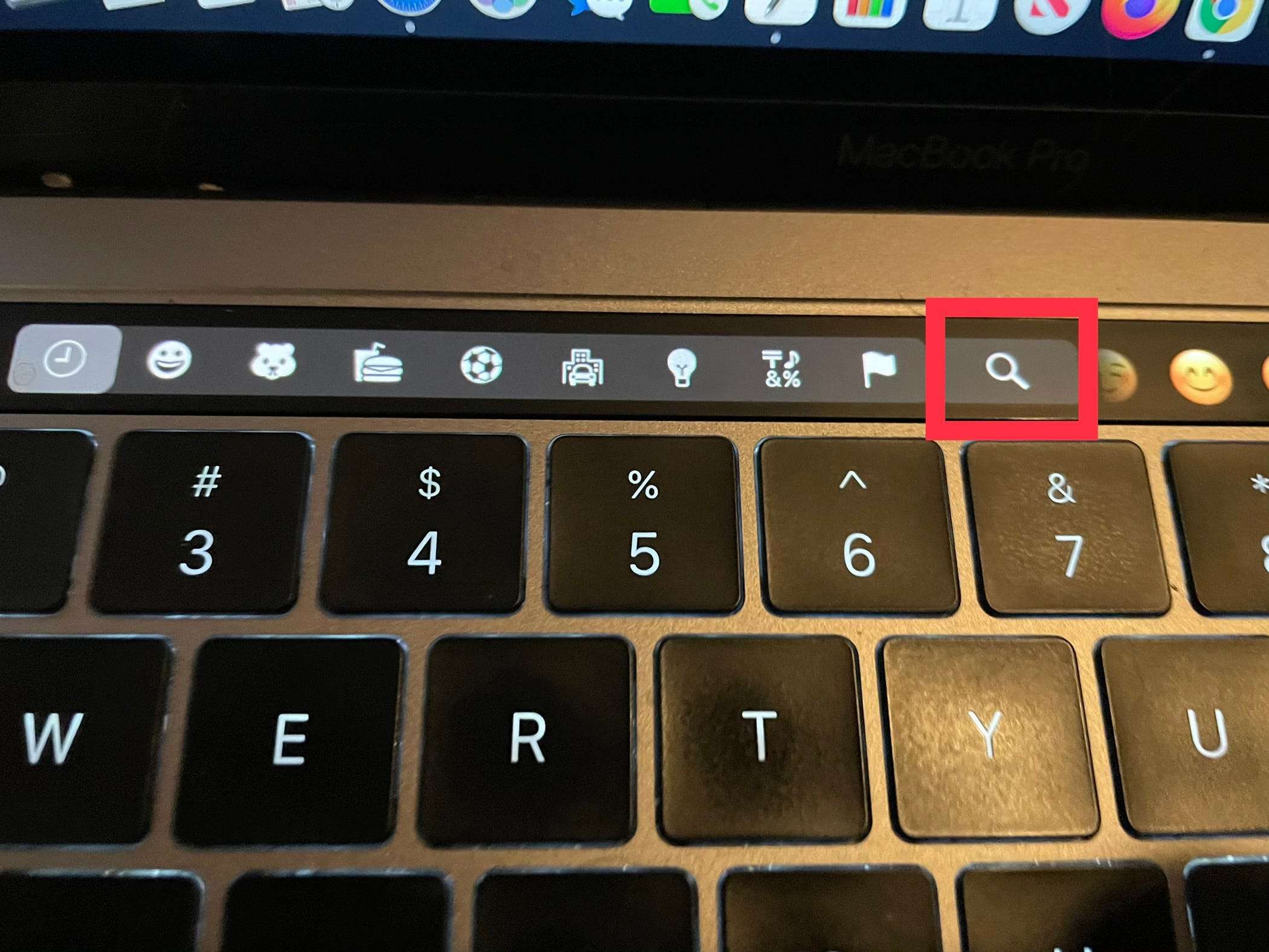 How to get emoji on your MacBook's Touch Bar, and type with them in