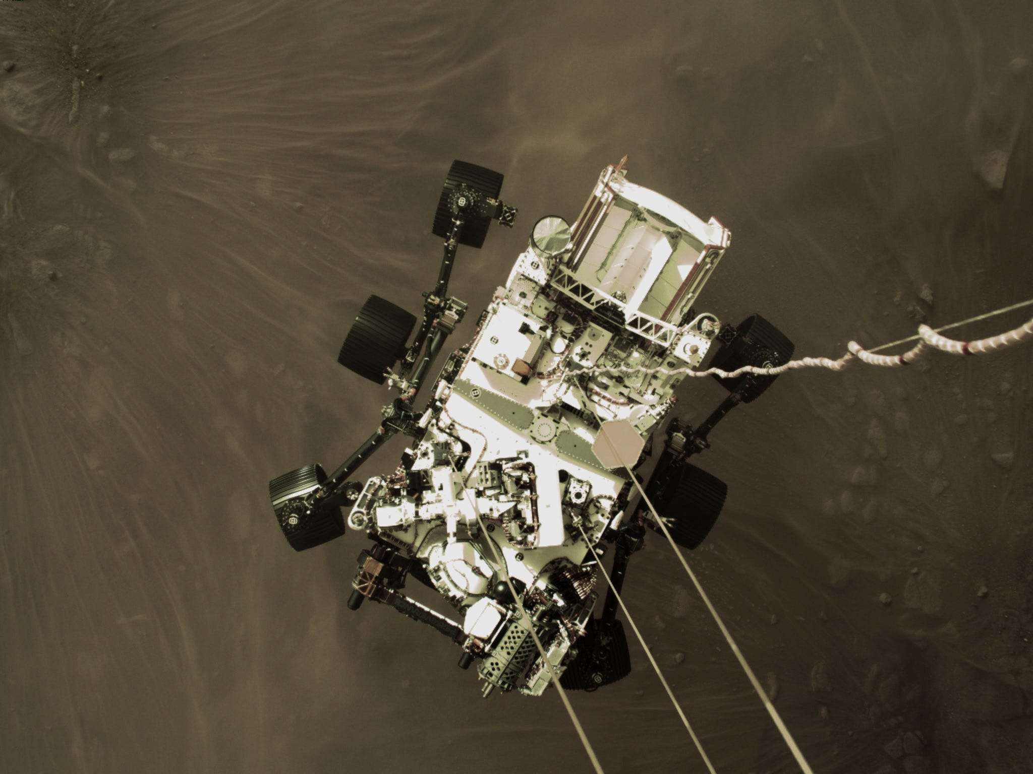 Watch Nasa Reveal The First Video Footage Of Its Perseverance Rover