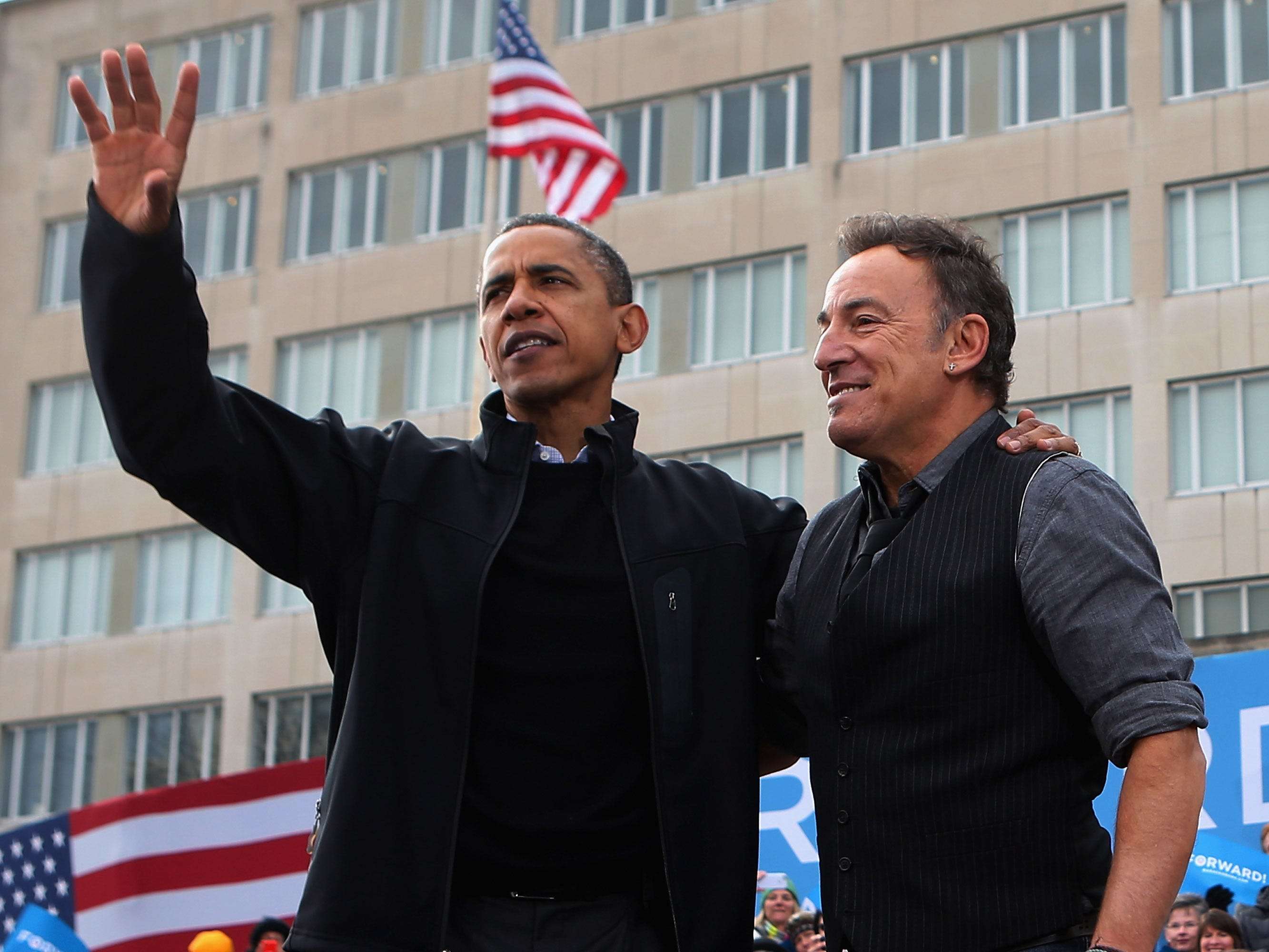 Barack Obama And Bruce Springsteen Bonded While Singing Broadway Show ...