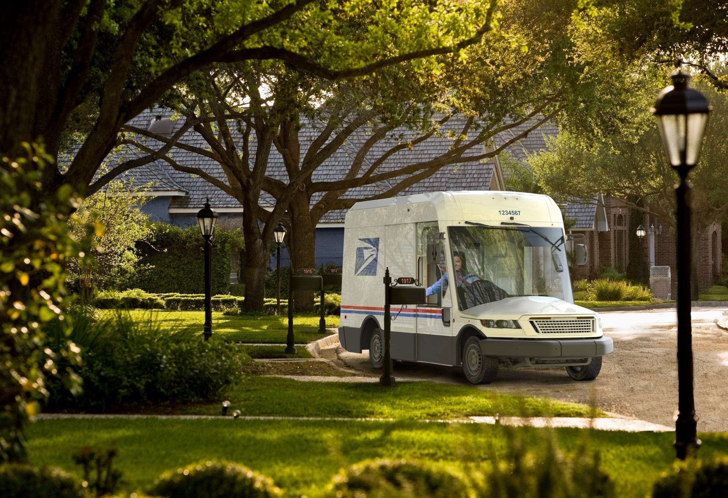 The US Postal Service revealed its first new mail truck in over 30