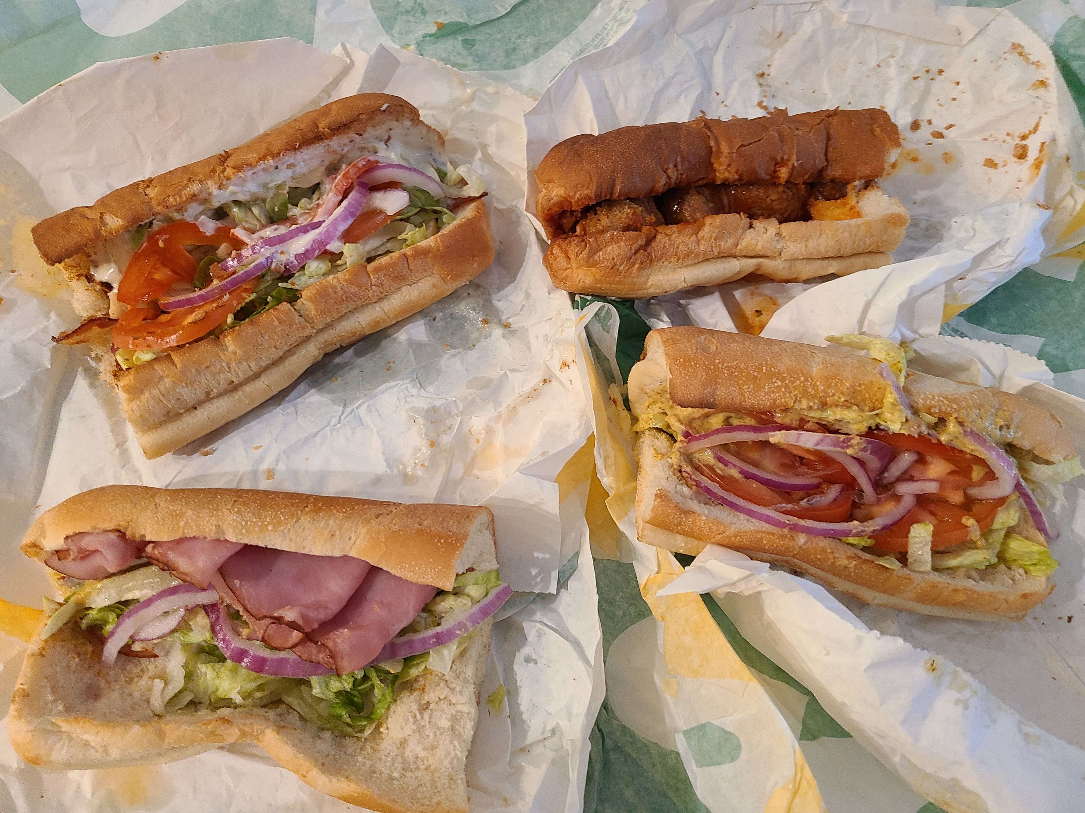 I Tried 12 Basic Sandwiches At Subway And Ranked Them From Worst To   I Tried All Of The Basic Sandwiches At Subway And Ranked Them From Worst To Best 