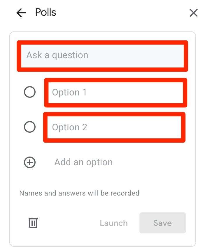 How to create a poll in Google Meet to engage meeting attendees and