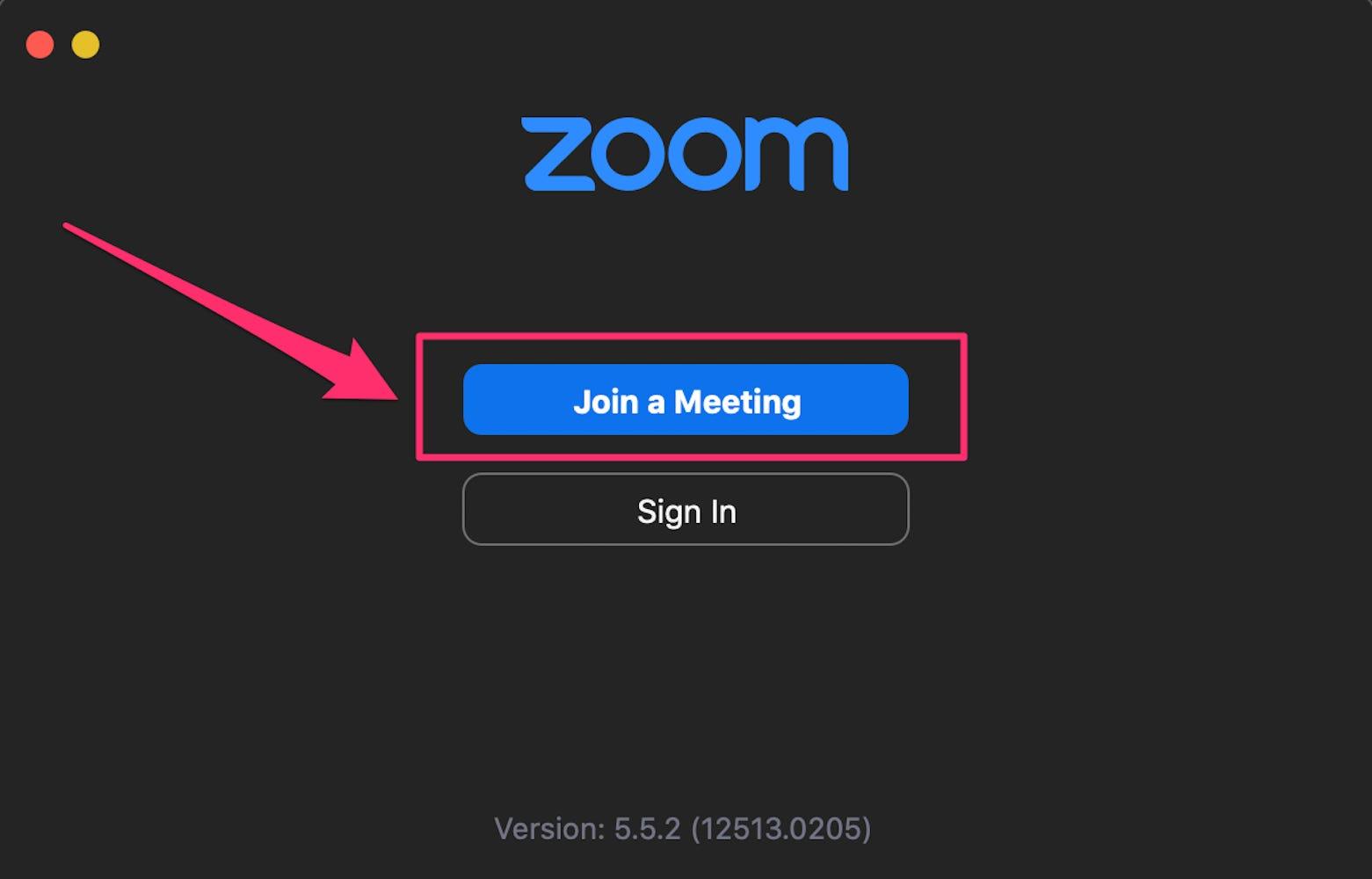 join zoom session with zoom id