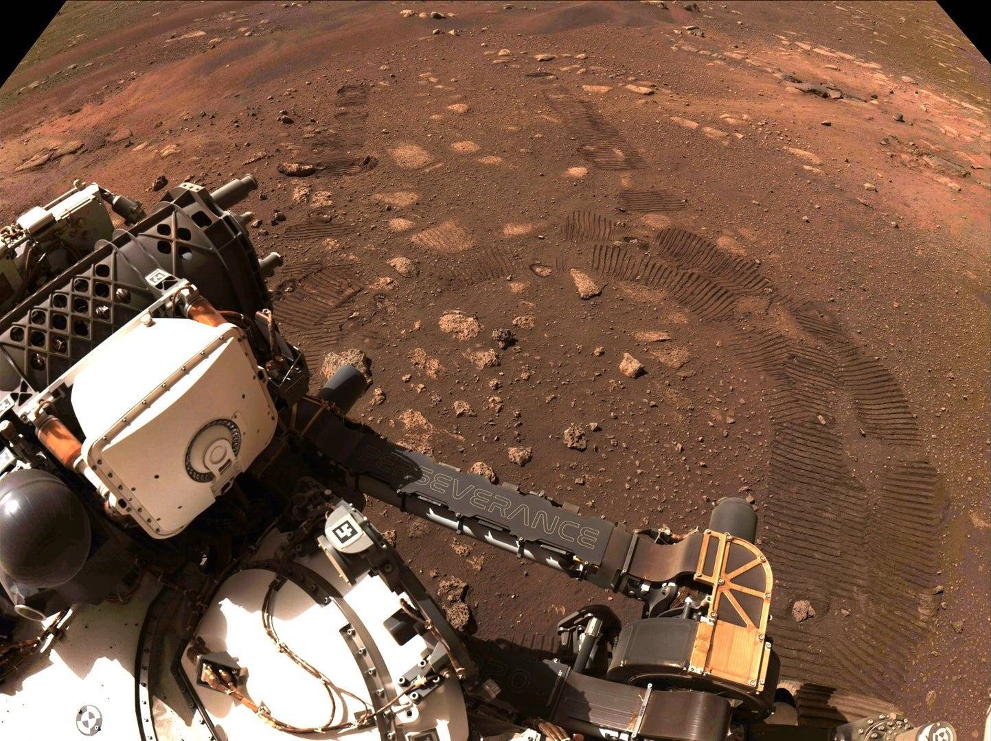 Nasa's Perseverance Rover Just Went For Its First Drive On Mars, Then 