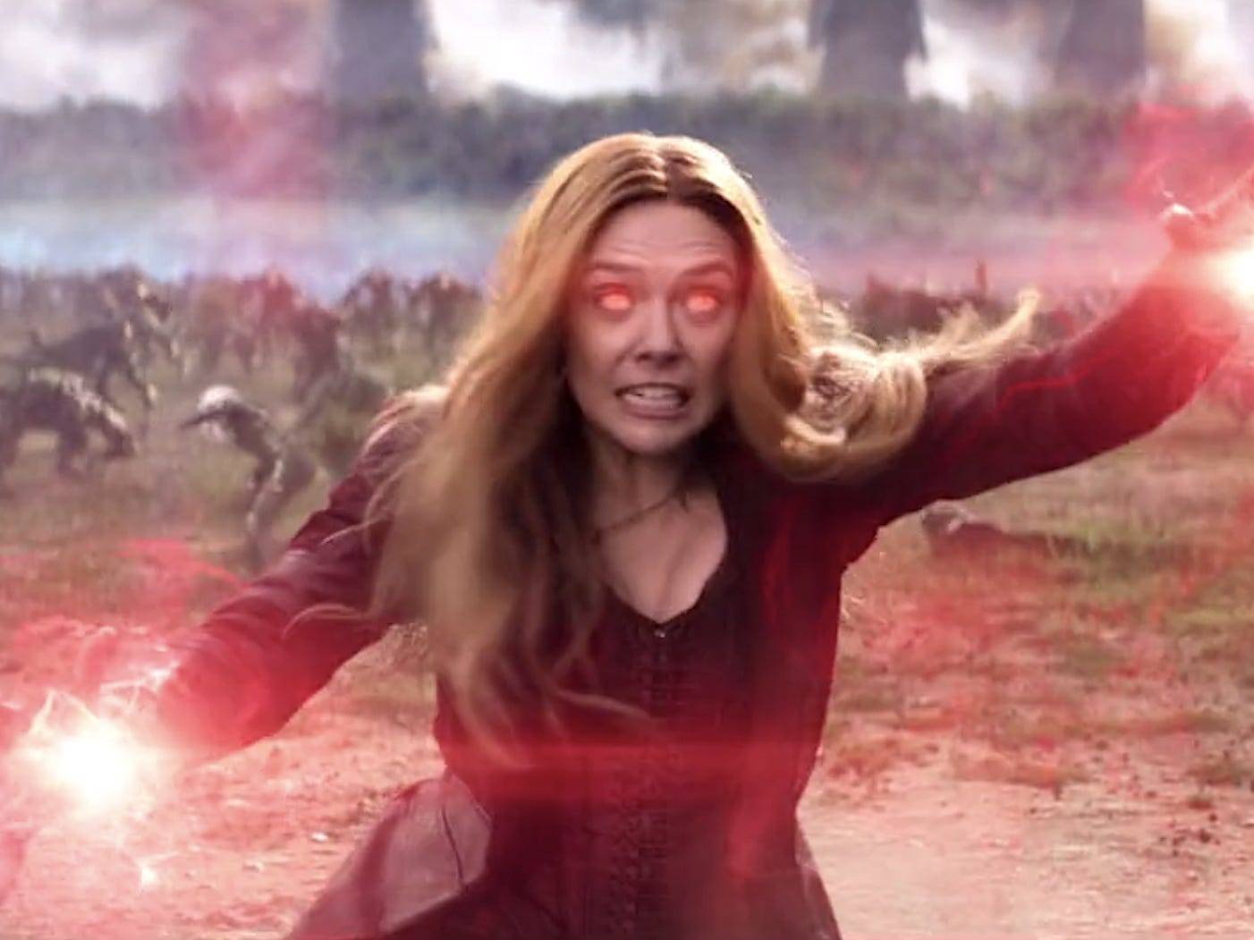 WandaVision: Alternate Scarlet Witch Costumes for Elizabeth Olsen