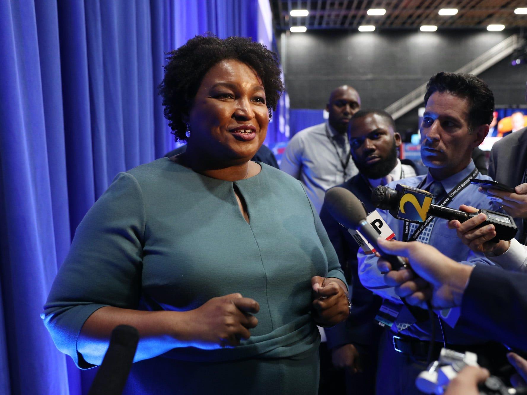 Stacey Abrams slams proposed voting restrictions in Georgia as 'racist