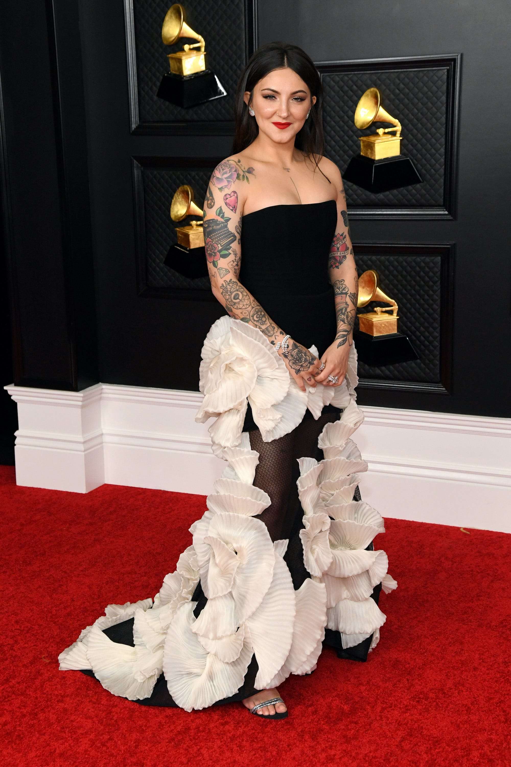 13 of the wildest outfits celebrities wore at the 2021 Grammys
