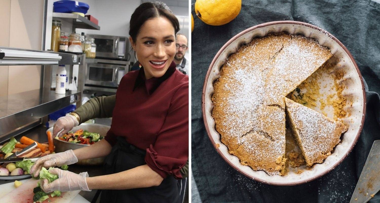 Meghan Markle baked a cake using lemons from her garden to ...