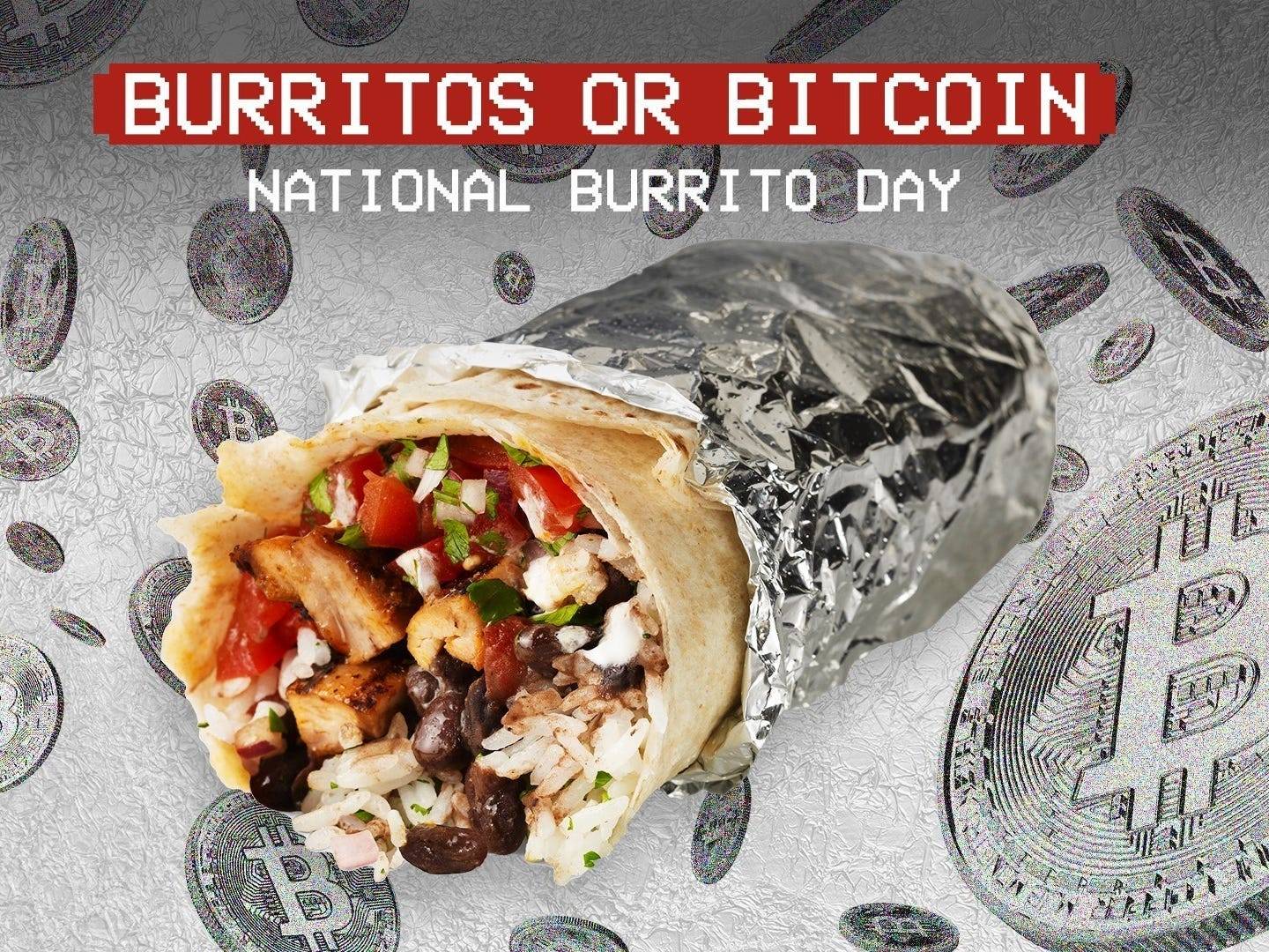 Chipotle says it will give out free burritos and 100,000 in bitcoin