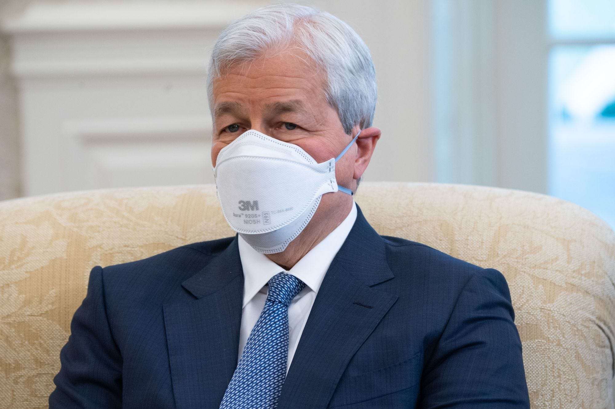CEO Jamie Dimon says the bank will only need office capacity