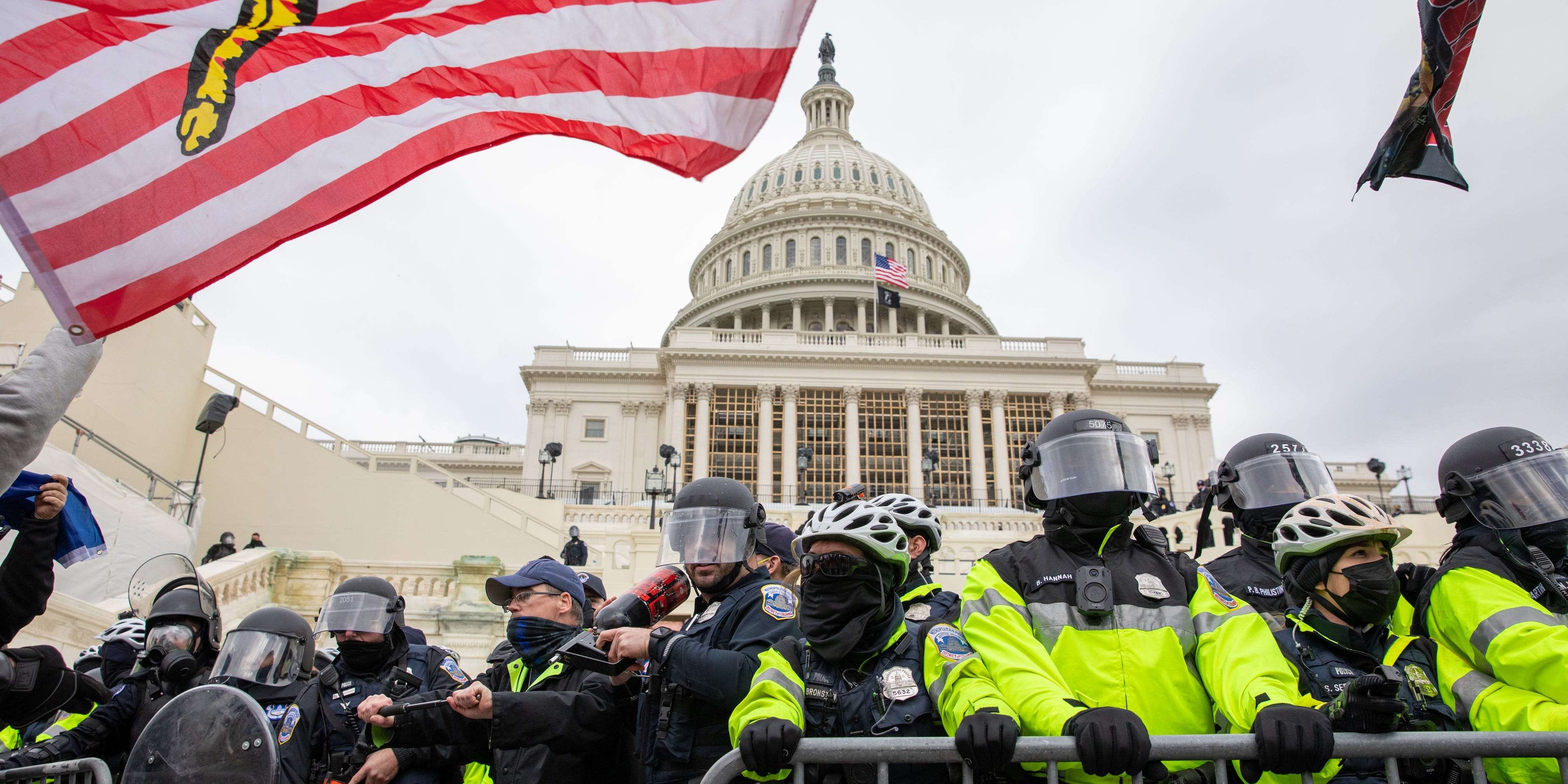 US Capitol Police had expired ammunition and ineffective shields on the ...