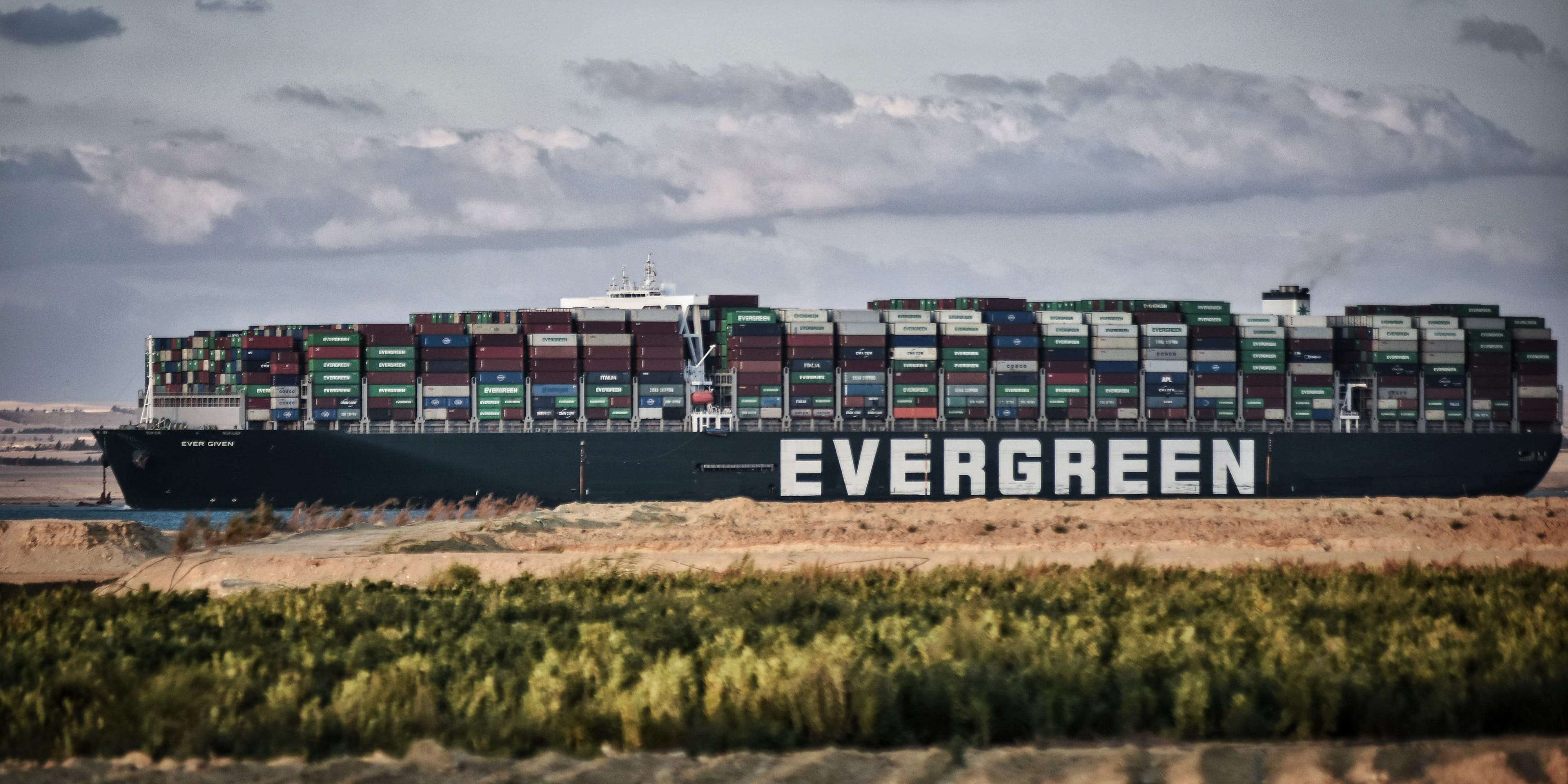 Ever Given ship forbidden to leave the Suez Canal until its owners pay up to $1 billion in compensation for the chaos it caused