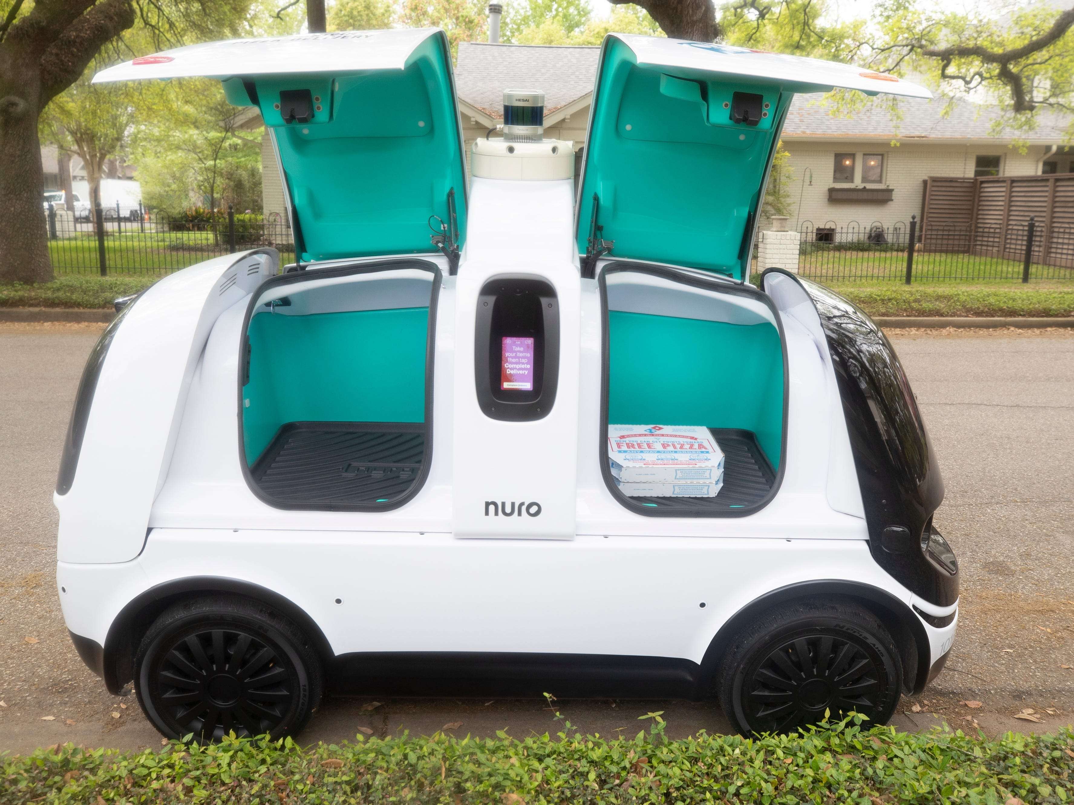 Domino's is launching autonomous pizza delivery with a tiny self