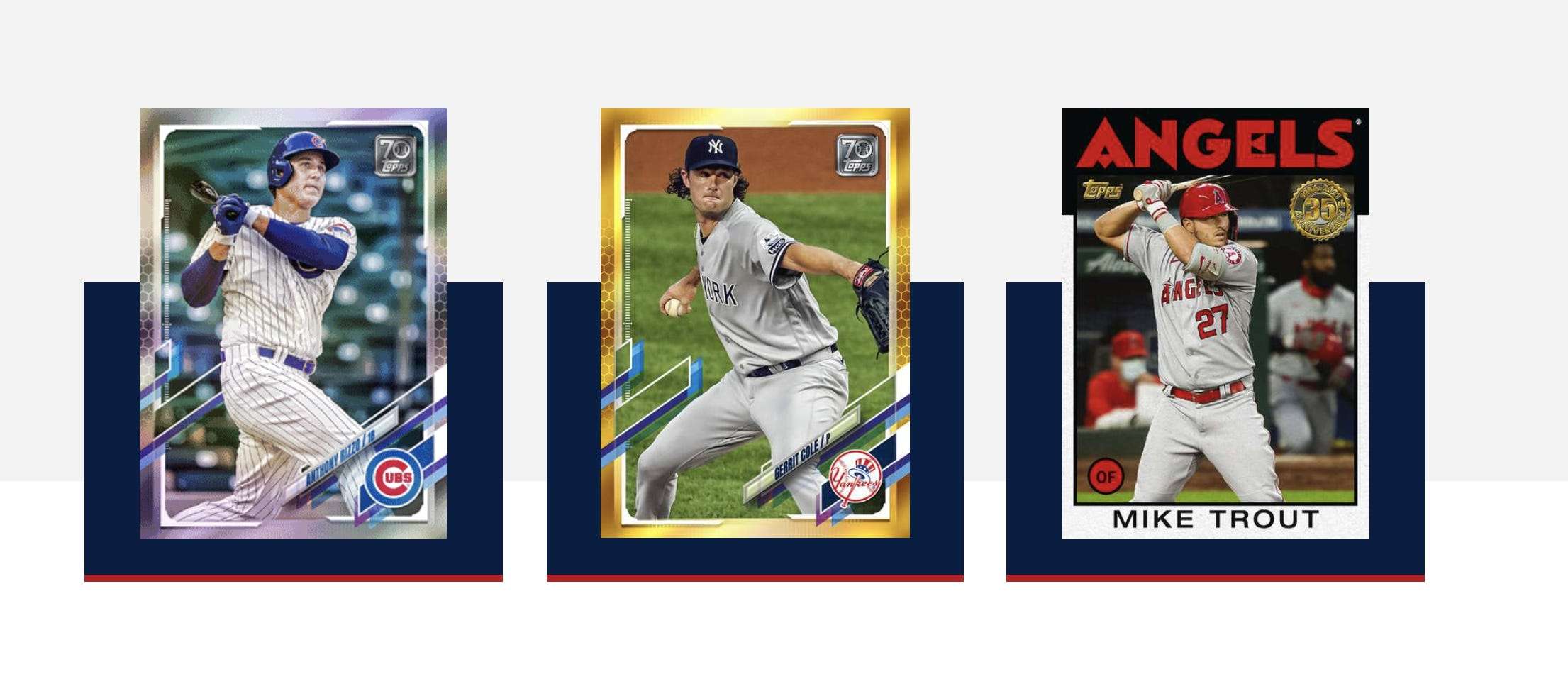 There's a new way to buy and trade official MLB baseball cards. These