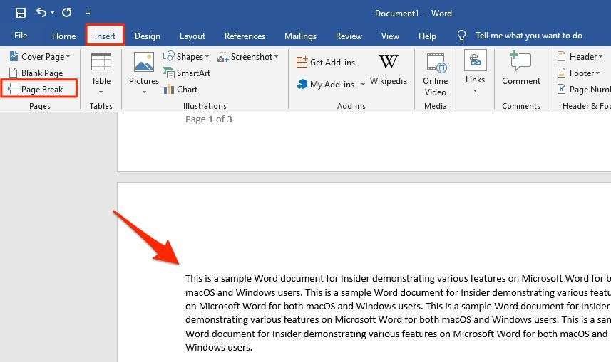 How To Add Another Page In Word Document Opmunique