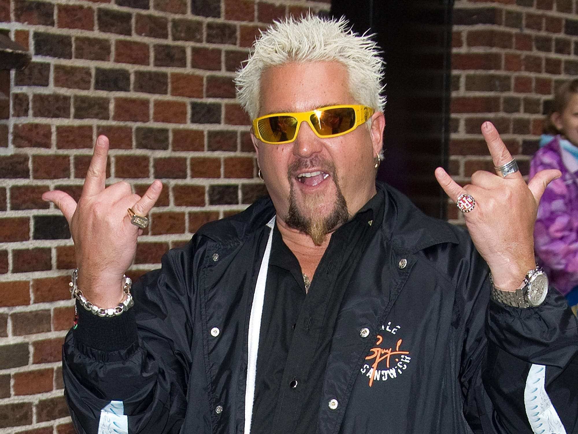 Guy Fieri, a chef who hosts a show about diners, says he rarely eats ...