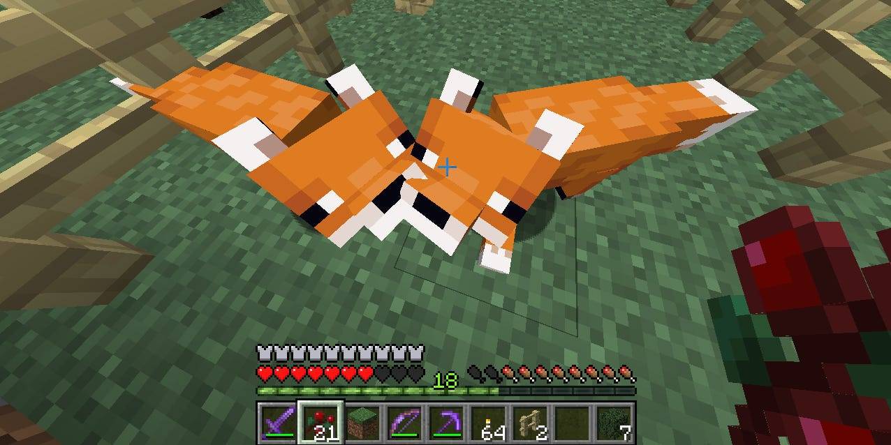 How to tame a fox in 'Minecraft' and get the game's cutest NPC to