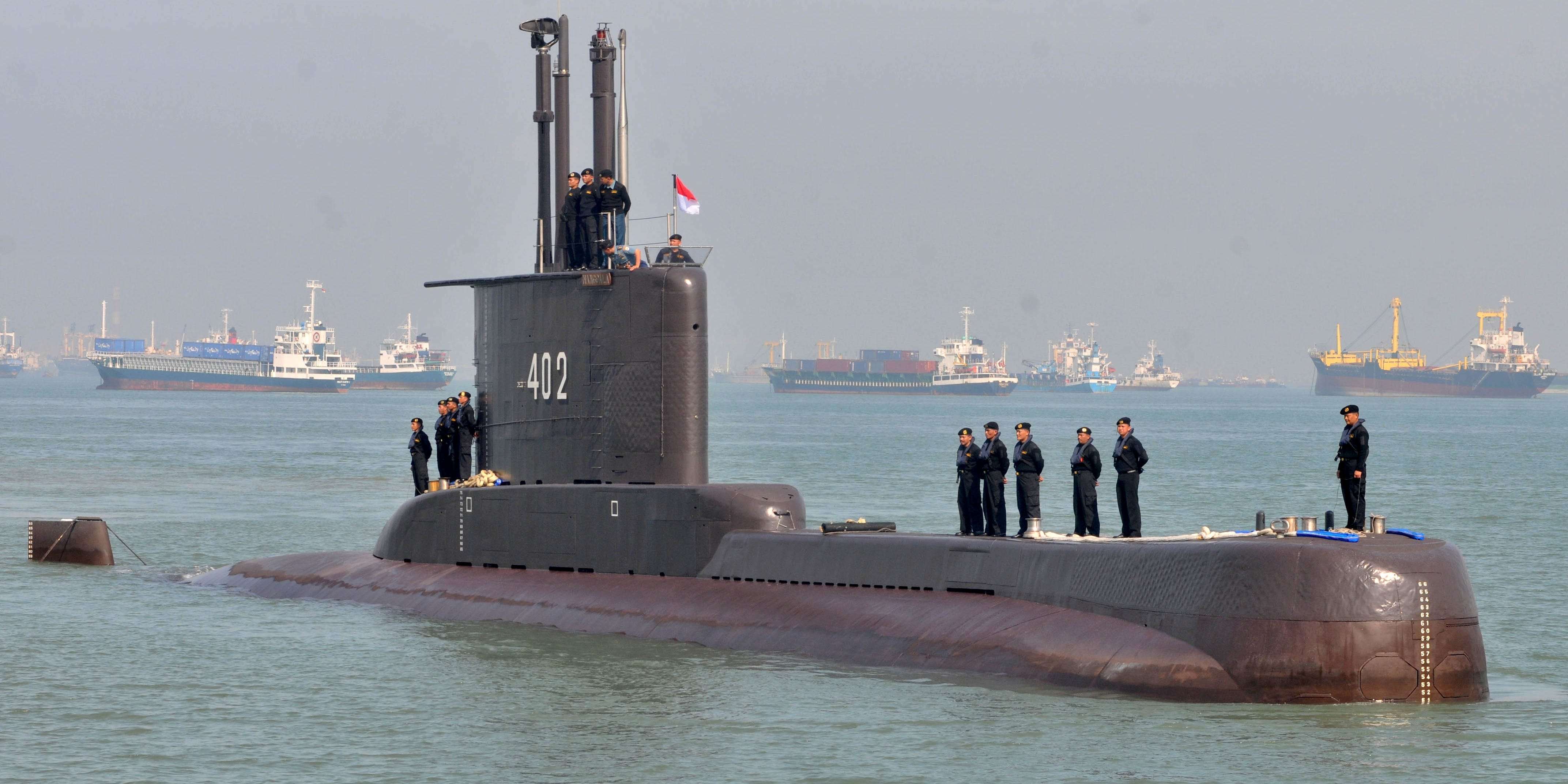 indonesian navy submarine found