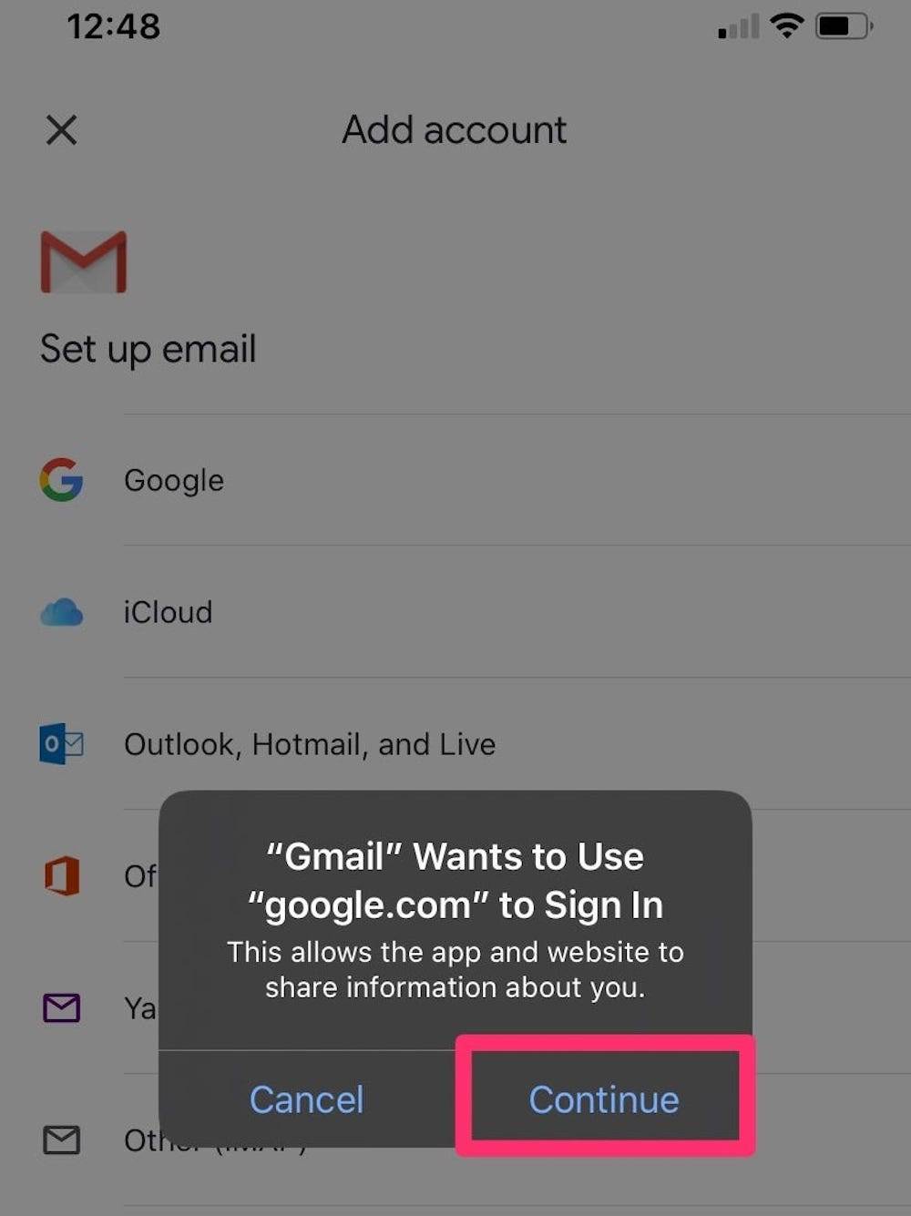 stay logged in to gmail