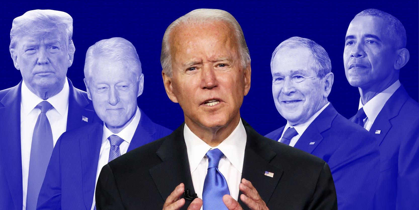 BIDEN'S FIRST 100 DAYS: How they compare with Trump's, Obama's, Bush's ...