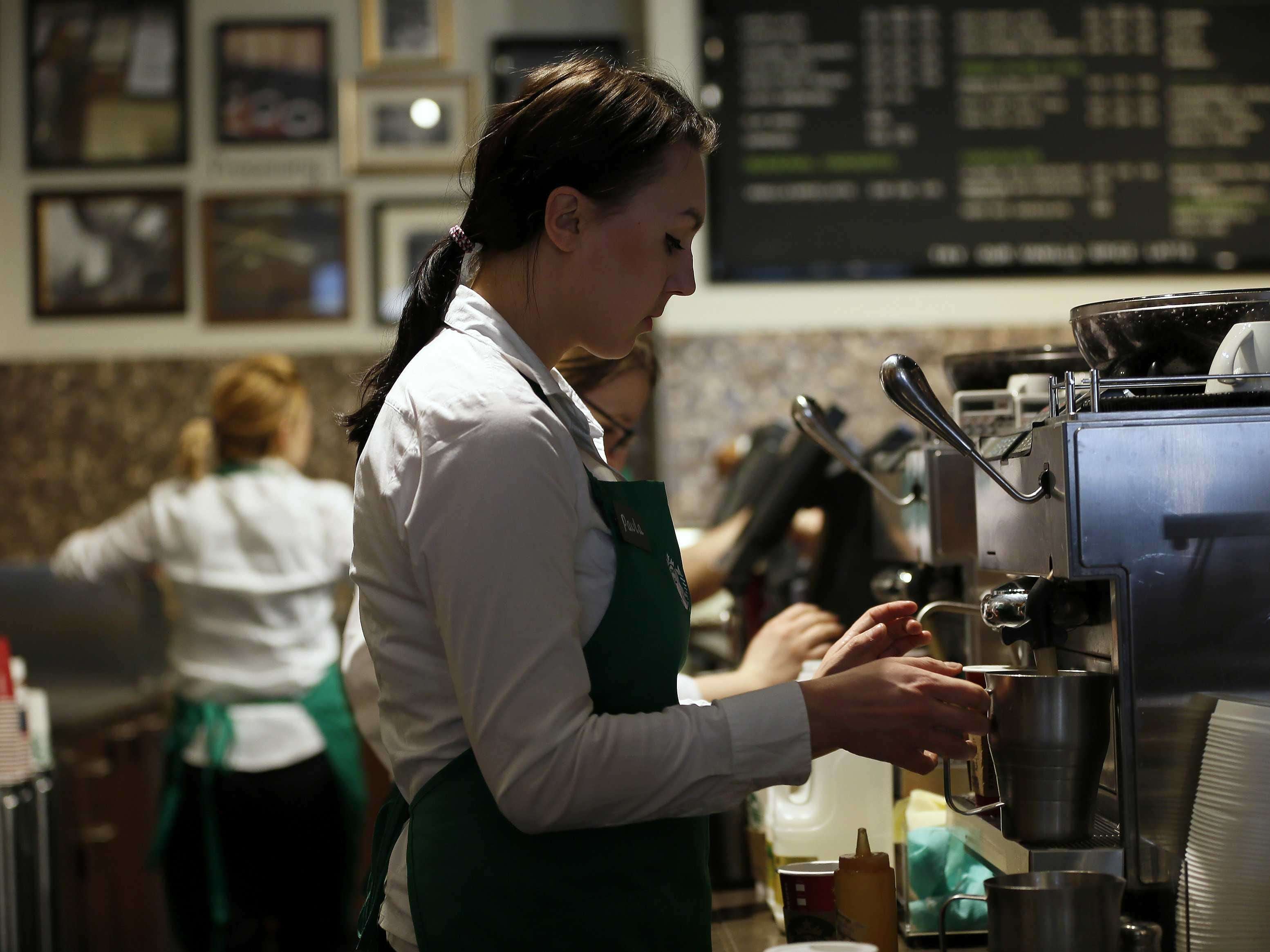 Starbucks' CEO says employees are in good spirits, but ...